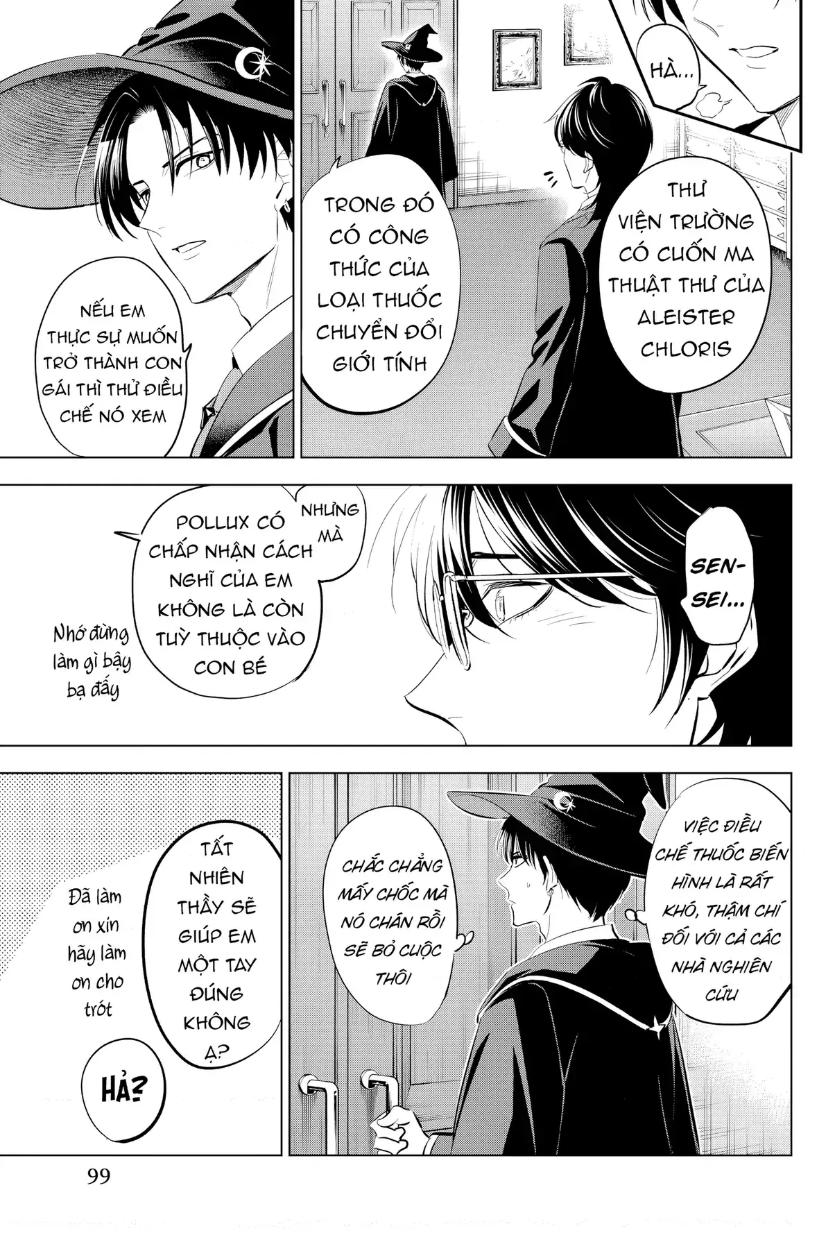 The Classroom Of A Black Cat And A Witch Chapter 17 - Trang 8