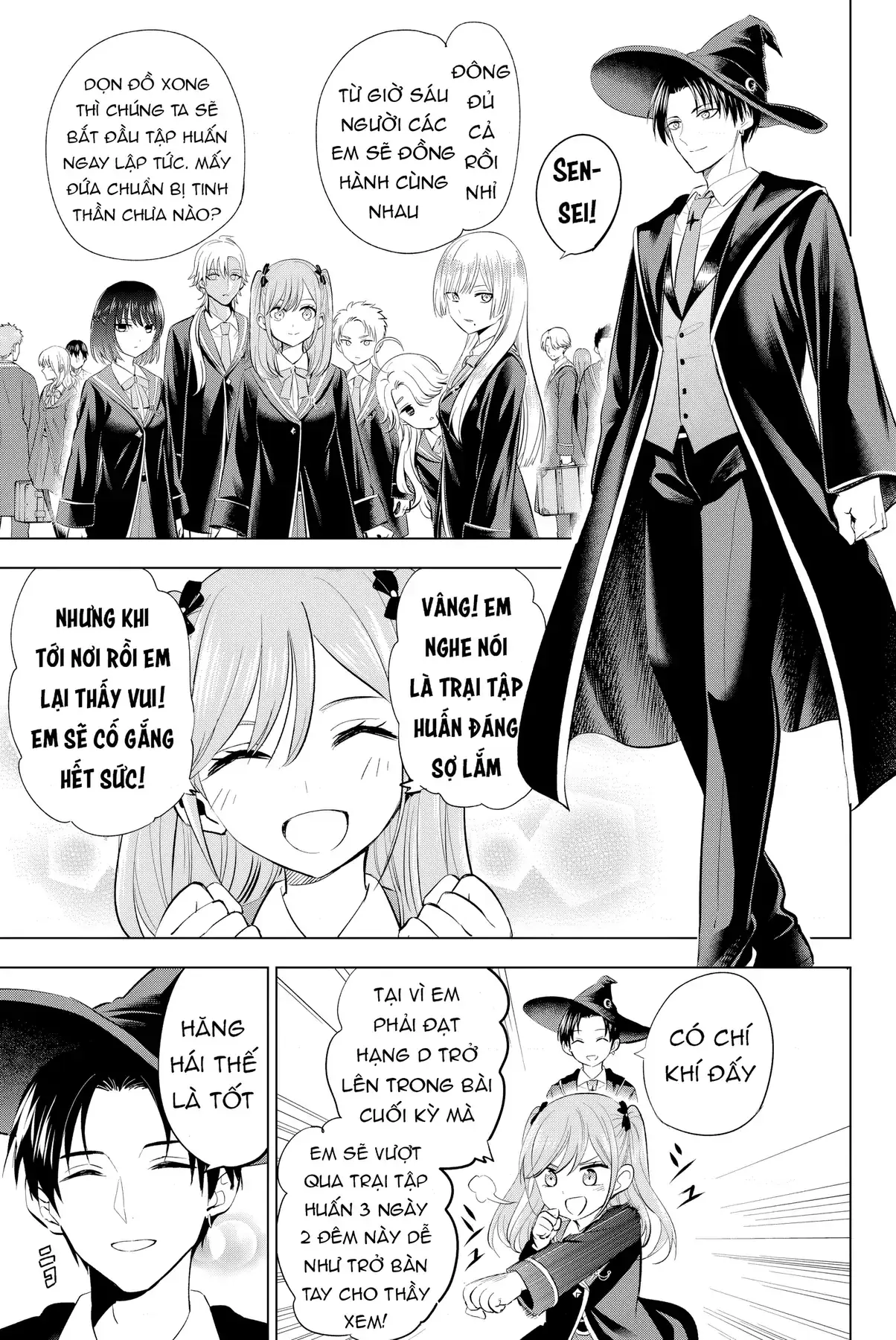 The Classroom Of A Black Cat And A Witch Chapter 18 - Trang 10