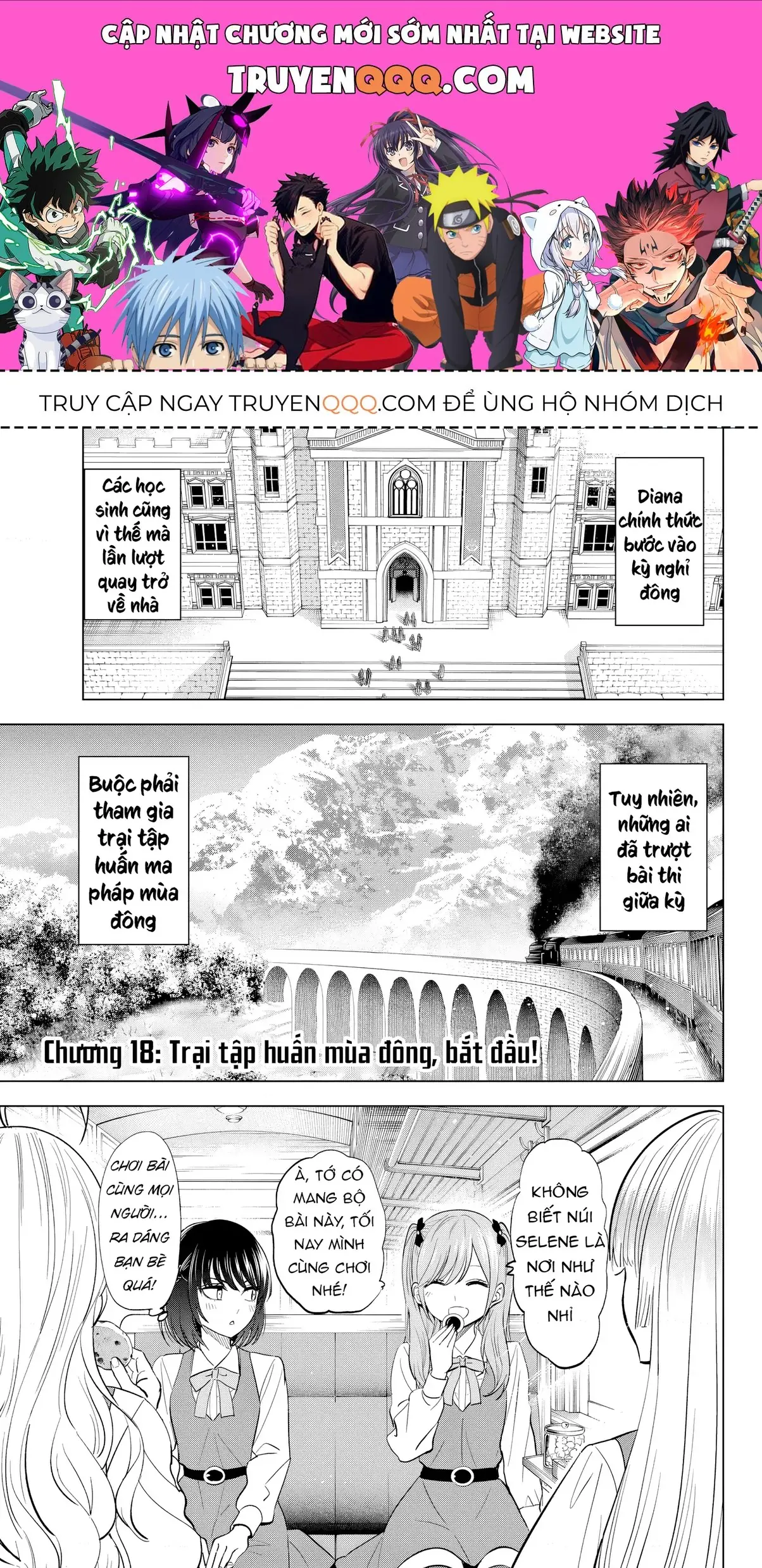The Classroom Of A Black Cat And A Witch Chapter 18 - Trang 2