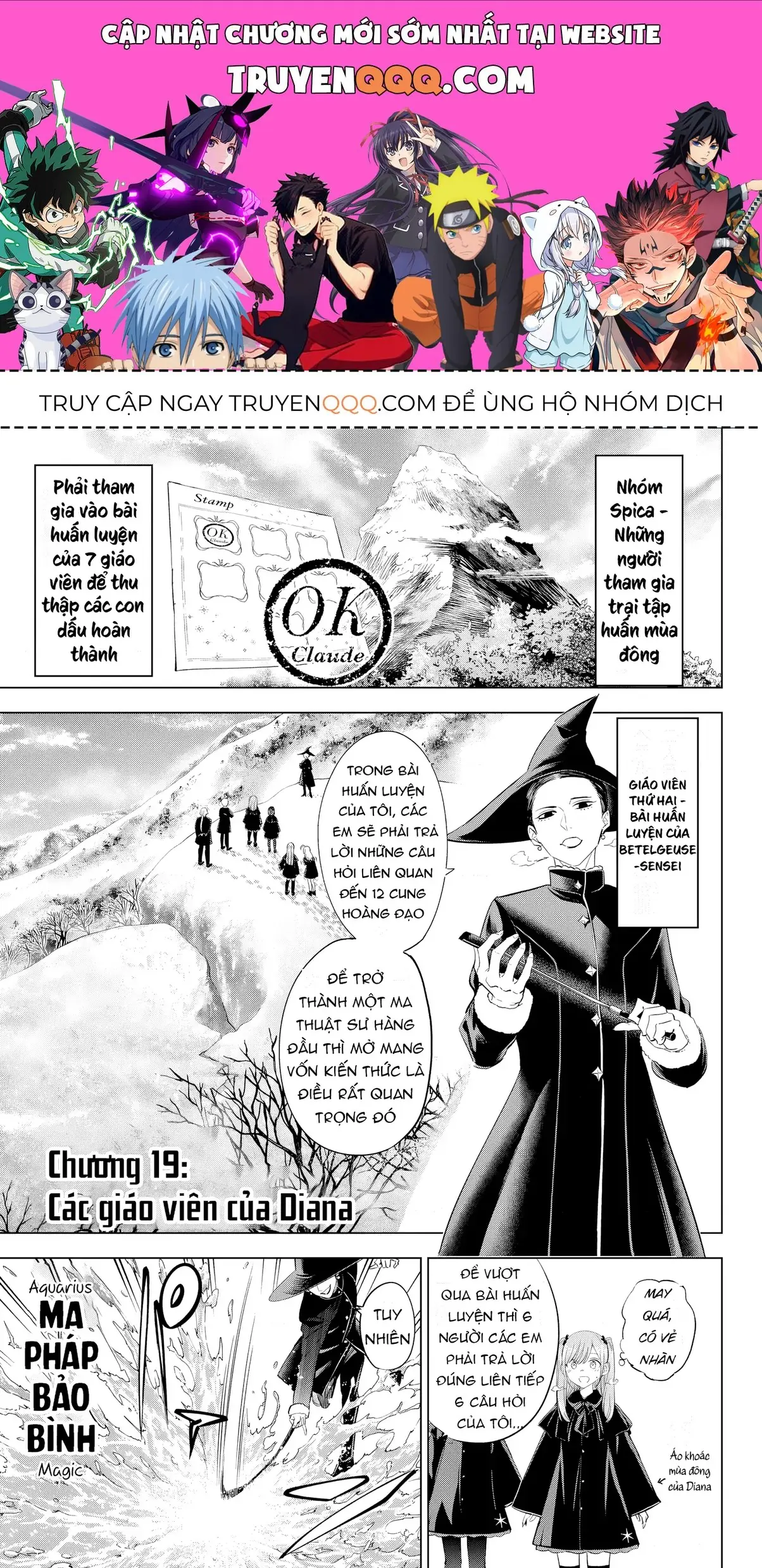 The Classroom Of A Black Cat And A Witch Chapter 19 - Trang 2