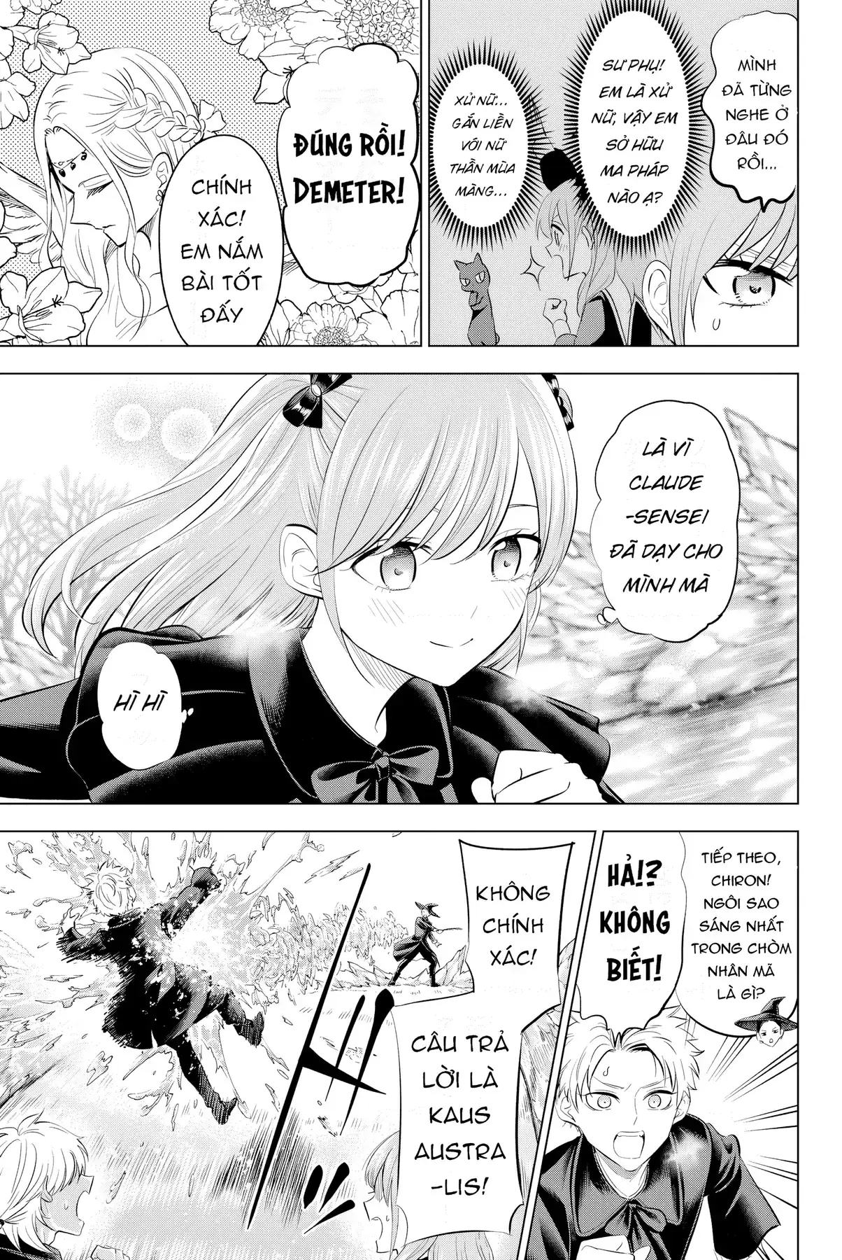 The Classroom Of A Black Cat And A Witch Chapter 19 - Trang 4