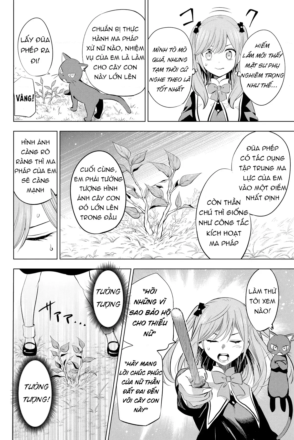 The Classroom Of A Black Cat And A Witch Chapter 2 - Trang 11