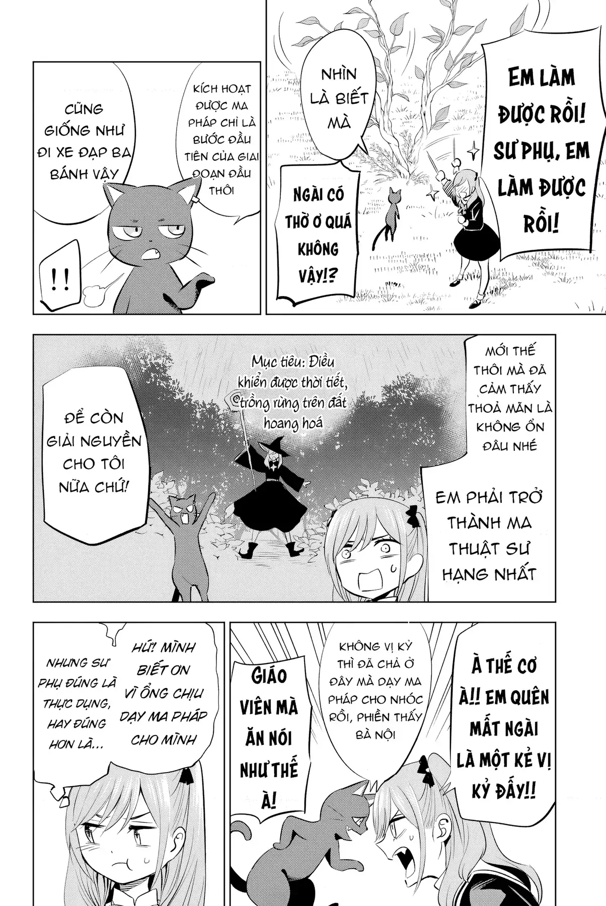 The Classroom Of A Black Cat And A Witch Chapter 2 - Trang 13
