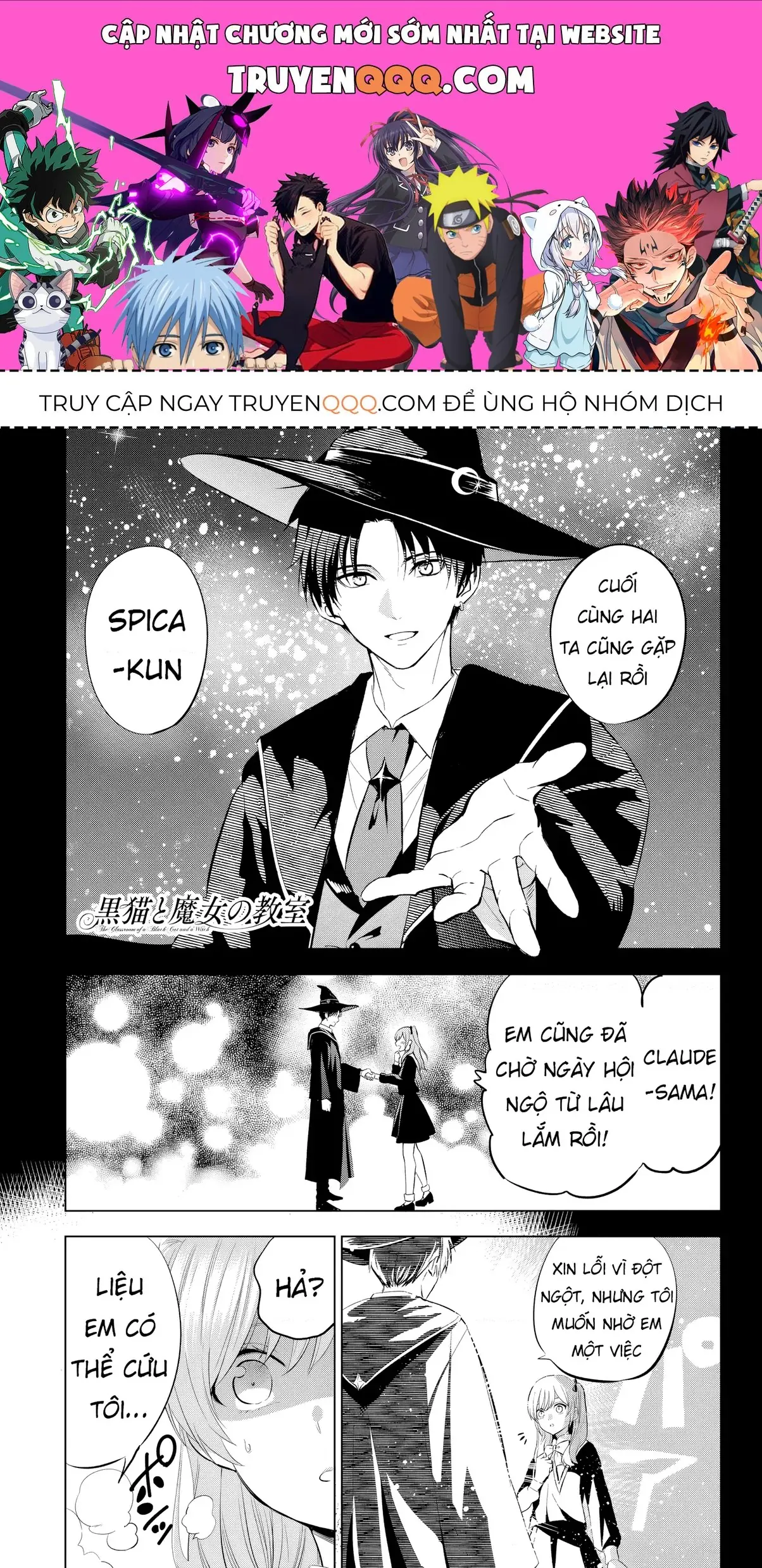 The Classroom Of A Black Cat And A Witch Chapter 2 - Trang 2