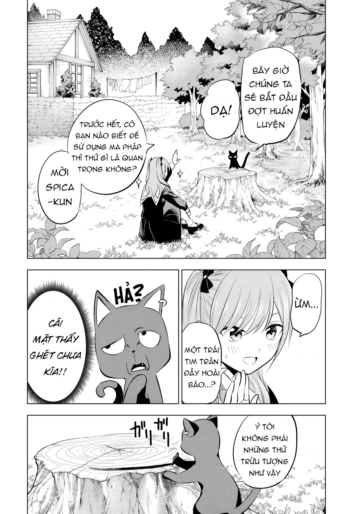 The Classroom Of A Black Cat And A Witch Chapter 2 - Trang 6