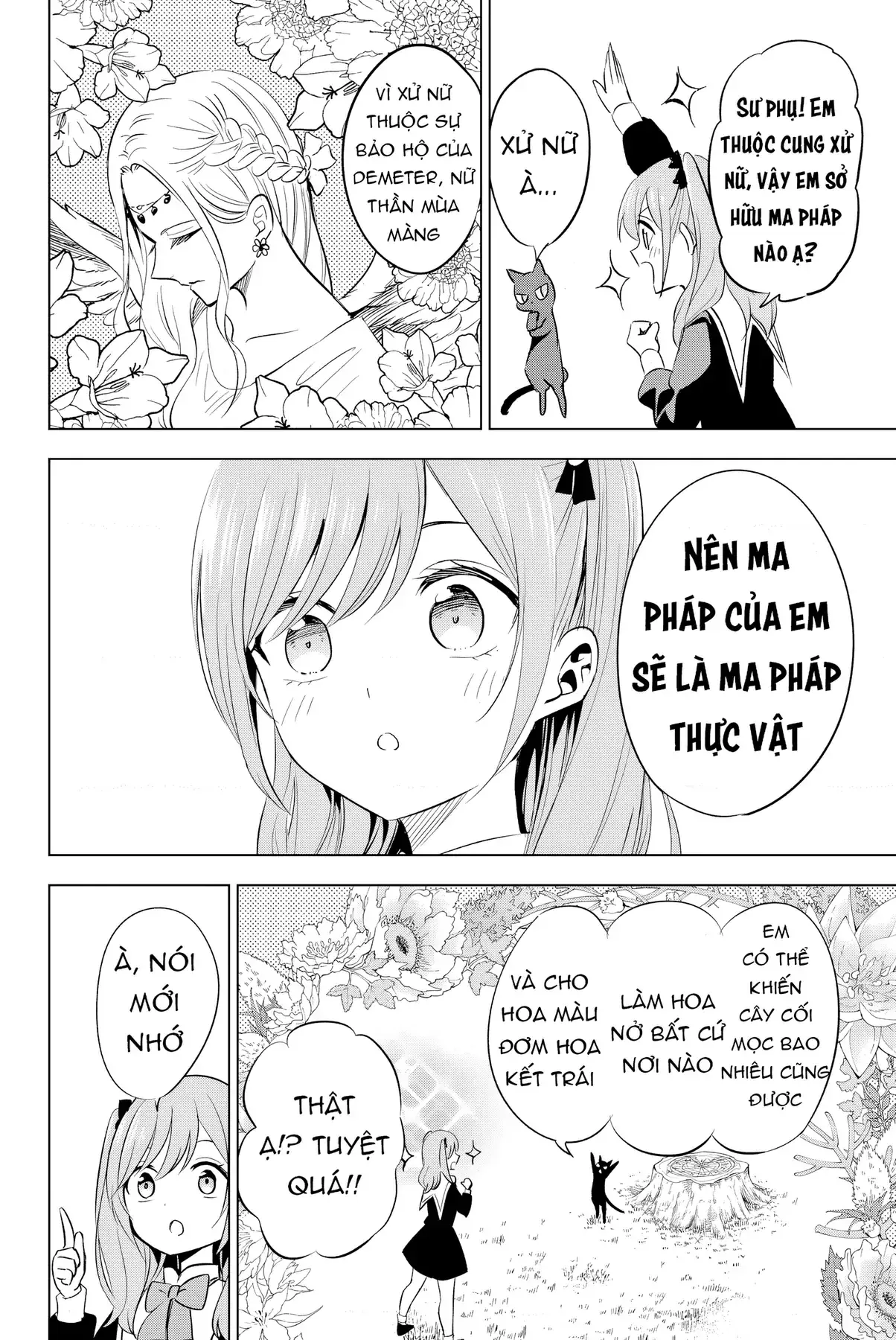 The Classroom Of A Black Cat And A Witch Chapter 2 - Trang 9