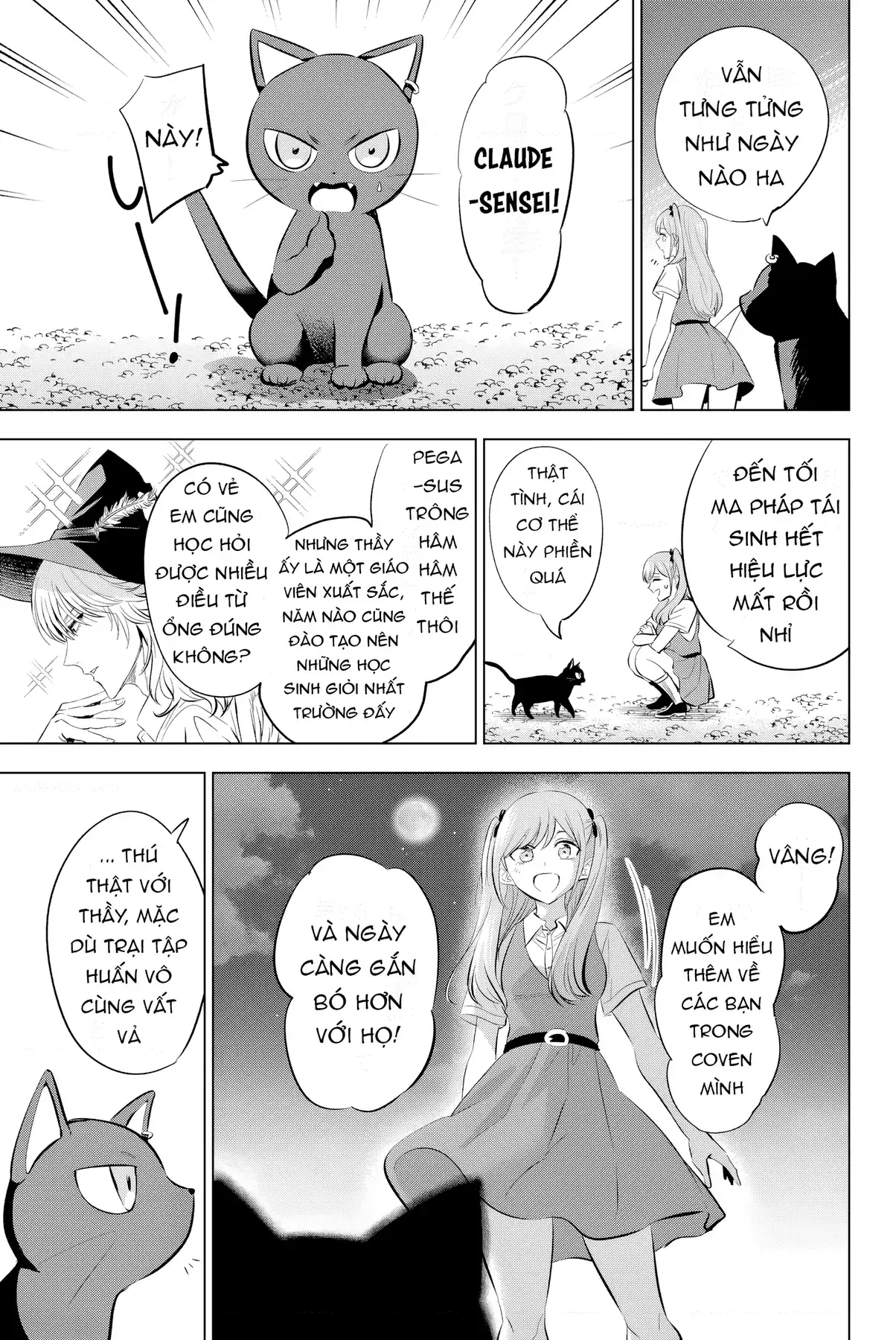 The Classroom Of A Black Cat And A Witch Chapter 20 - Trang 20