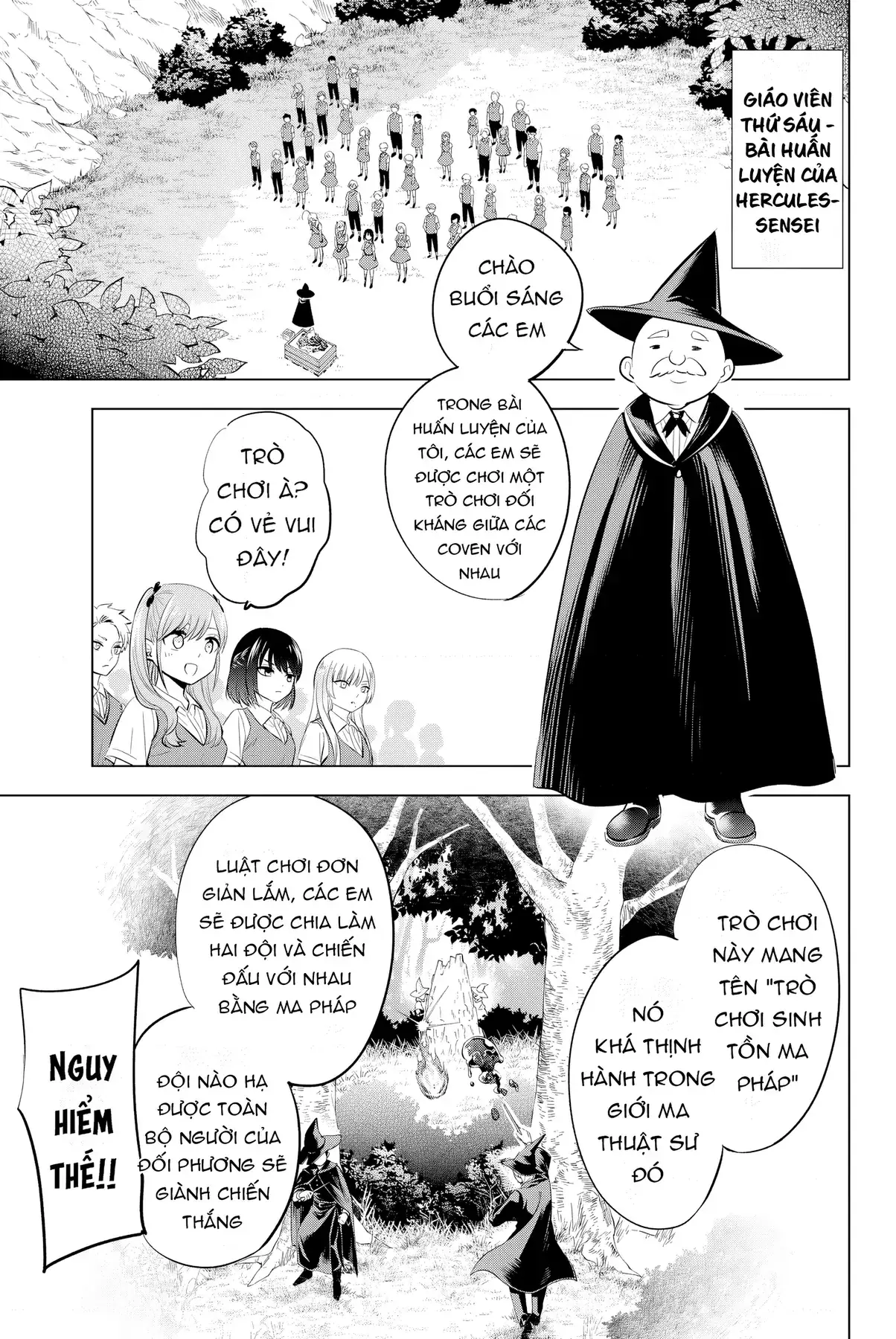 The Classroom Of A Black Cat And A Witch Chapter 21 - Trang 7