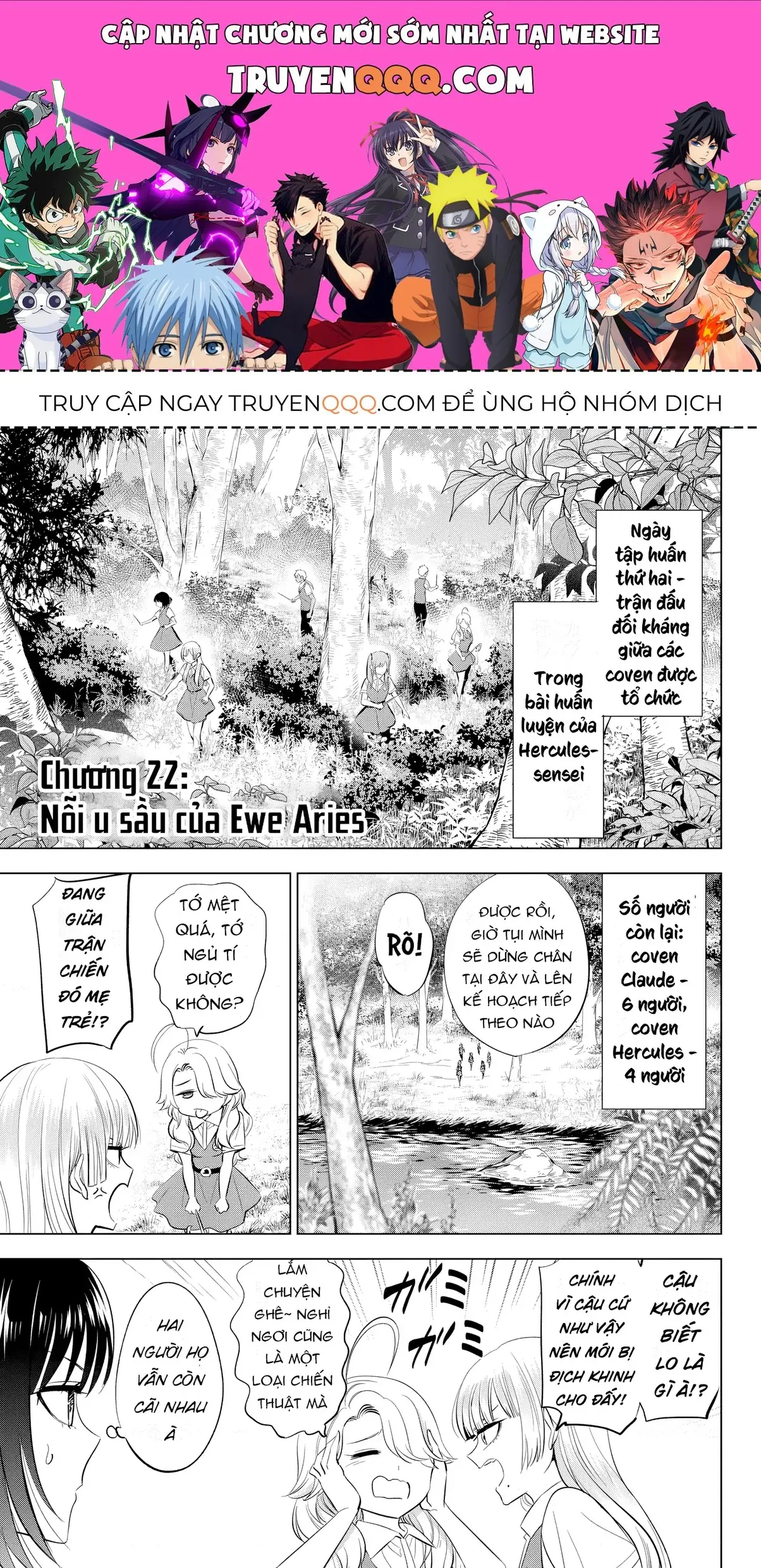 The Classroom Of A Black Cat And A Witch Chapter 22 - Trang 2