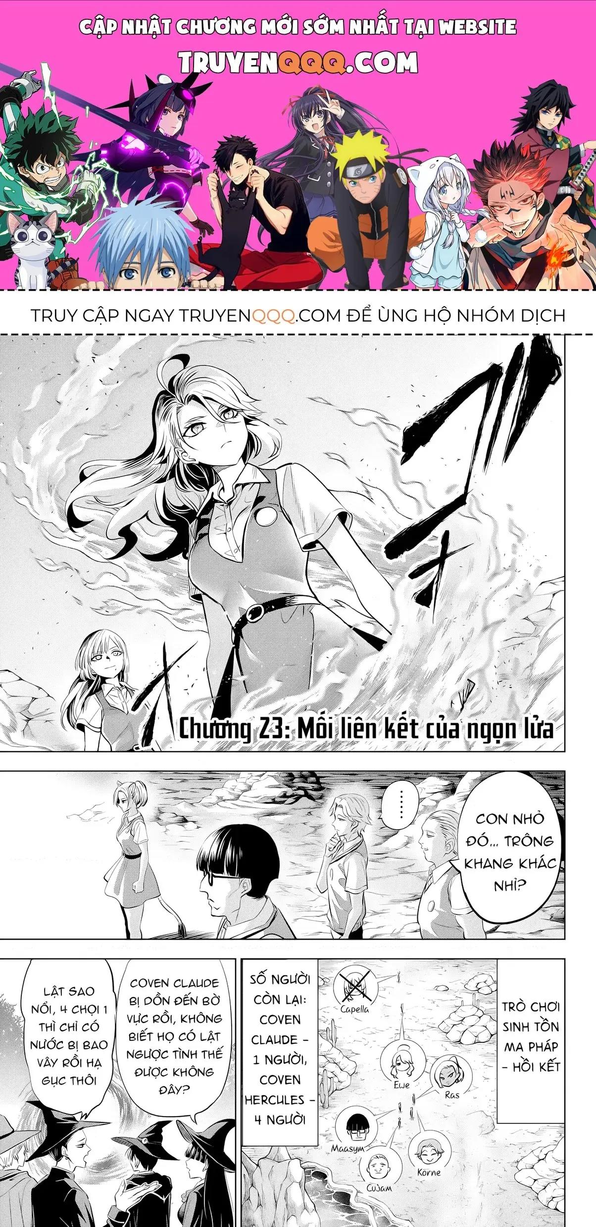 The Classroom Of A Black Cat And A Witch Chapter 23 - Trang 2