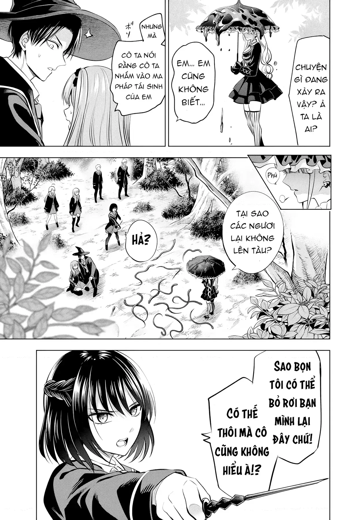 The Classroom Of A Black Cat And A Witch Chapter 25 - Trang 10