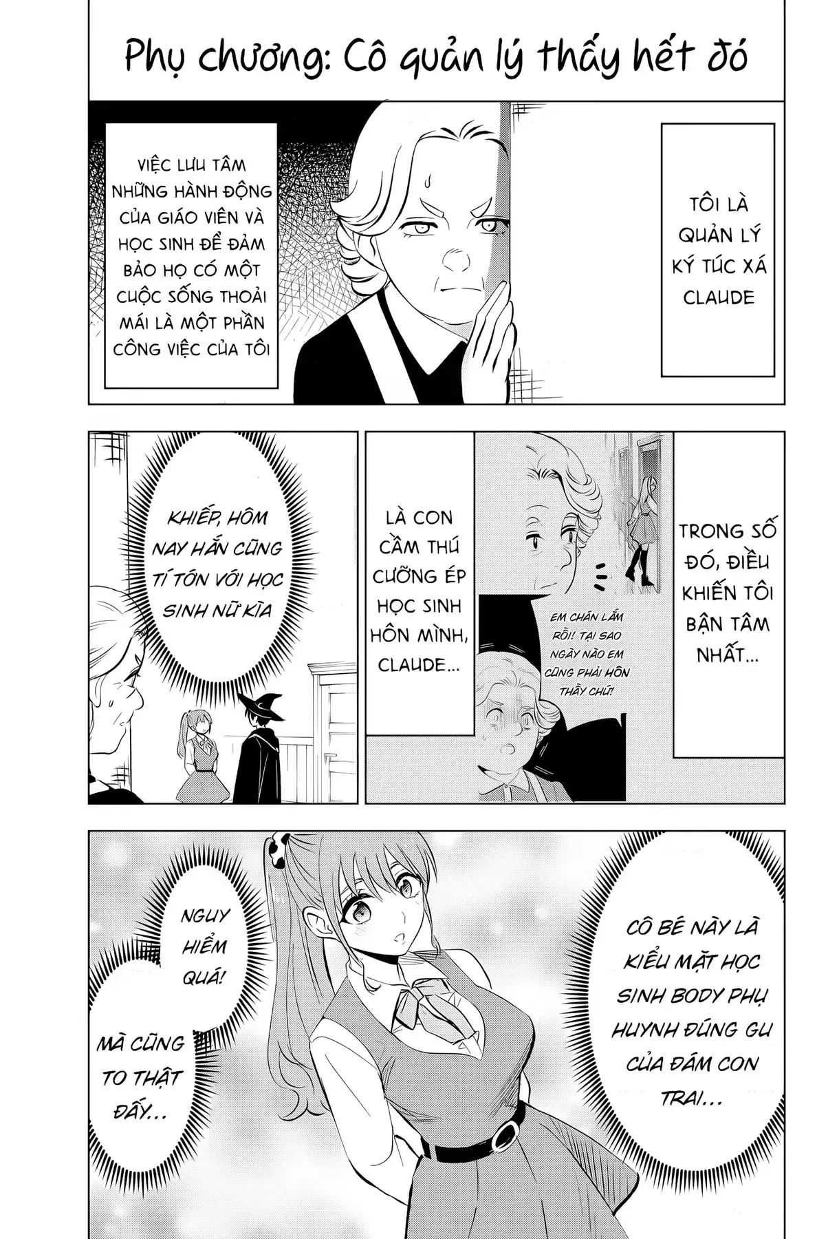 The Classroom Of A Black Cat And A Witch Chapter 27.5 - Trang 6