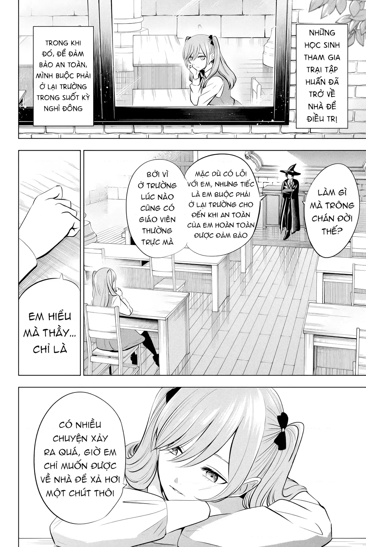 The Classroom Of A Black Cat And A Witch Chapter 33 - Trang 3