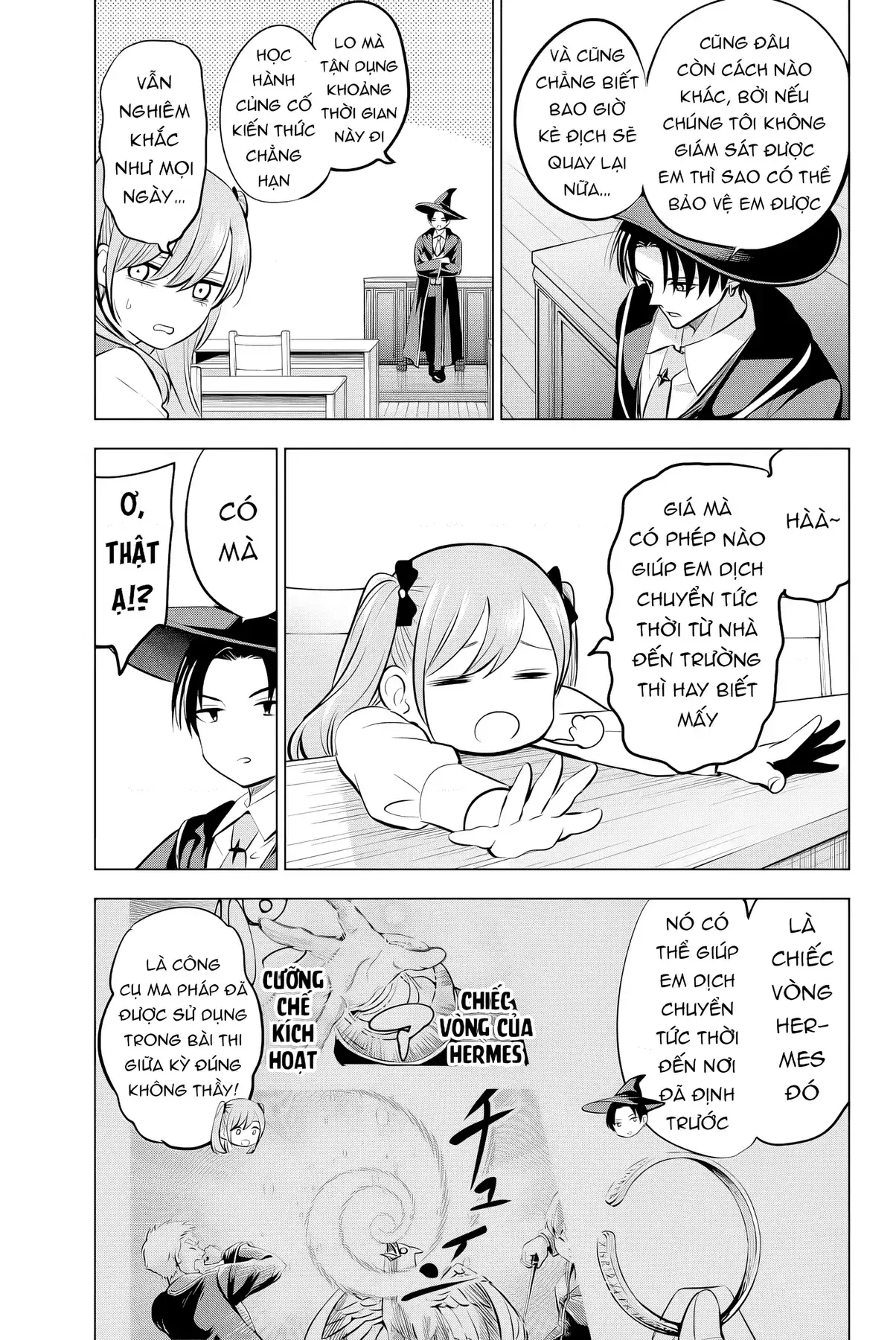 The Classroom Of A Black Cat And A Witch Chapter 33 - Trang 4