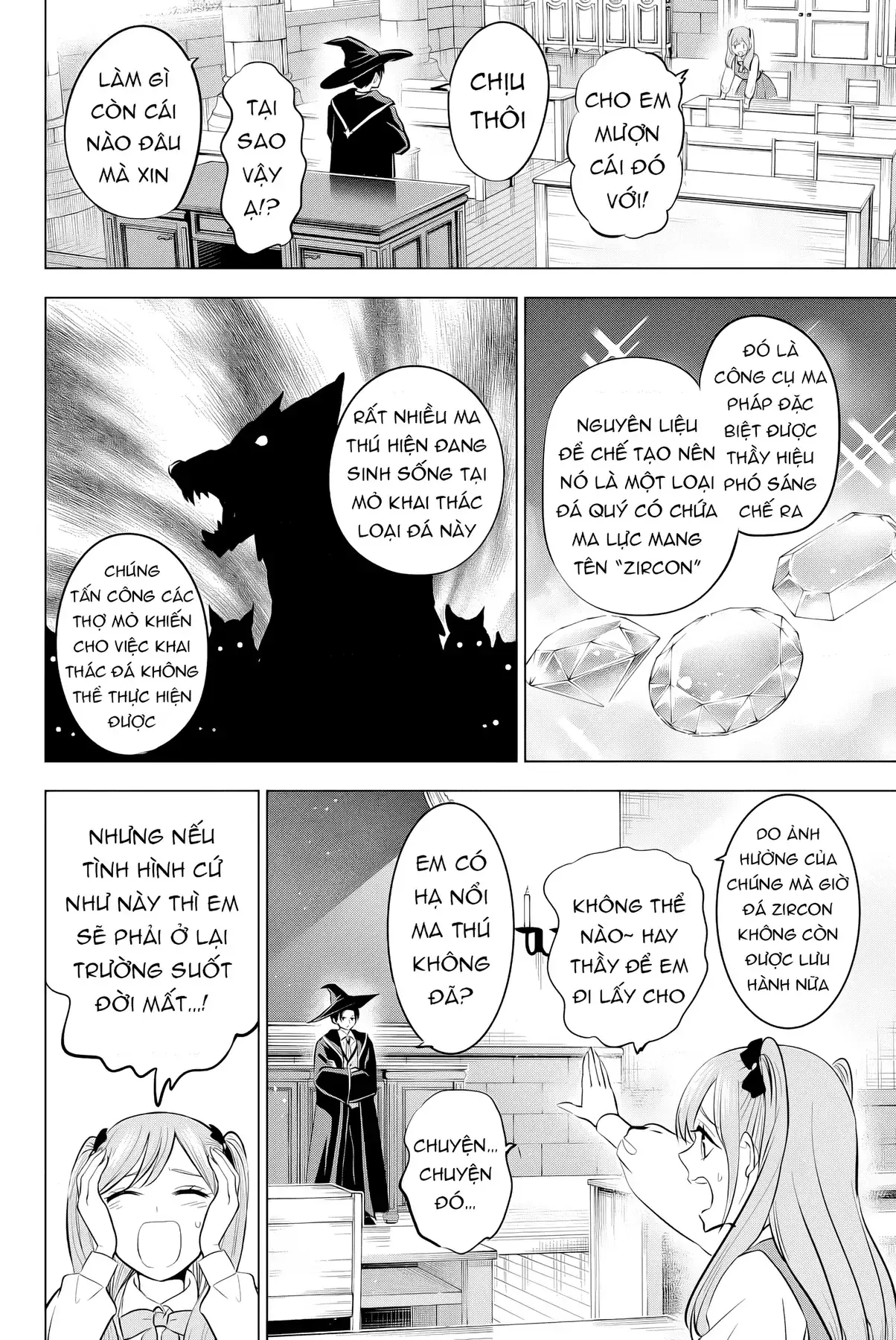 The Classroom Of A Black Cat And A Witch Chapter 33 - Trang 5