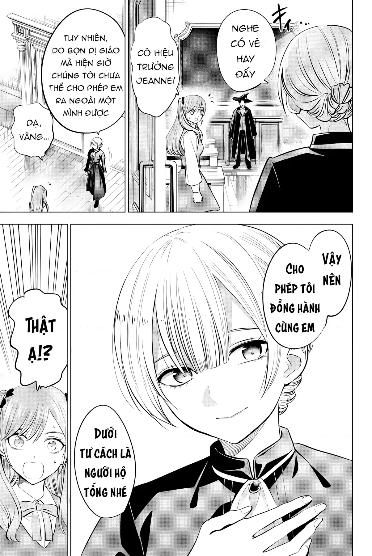 The Classroom Of A Black Cat And A Witch Chapter 33 - Trang 6