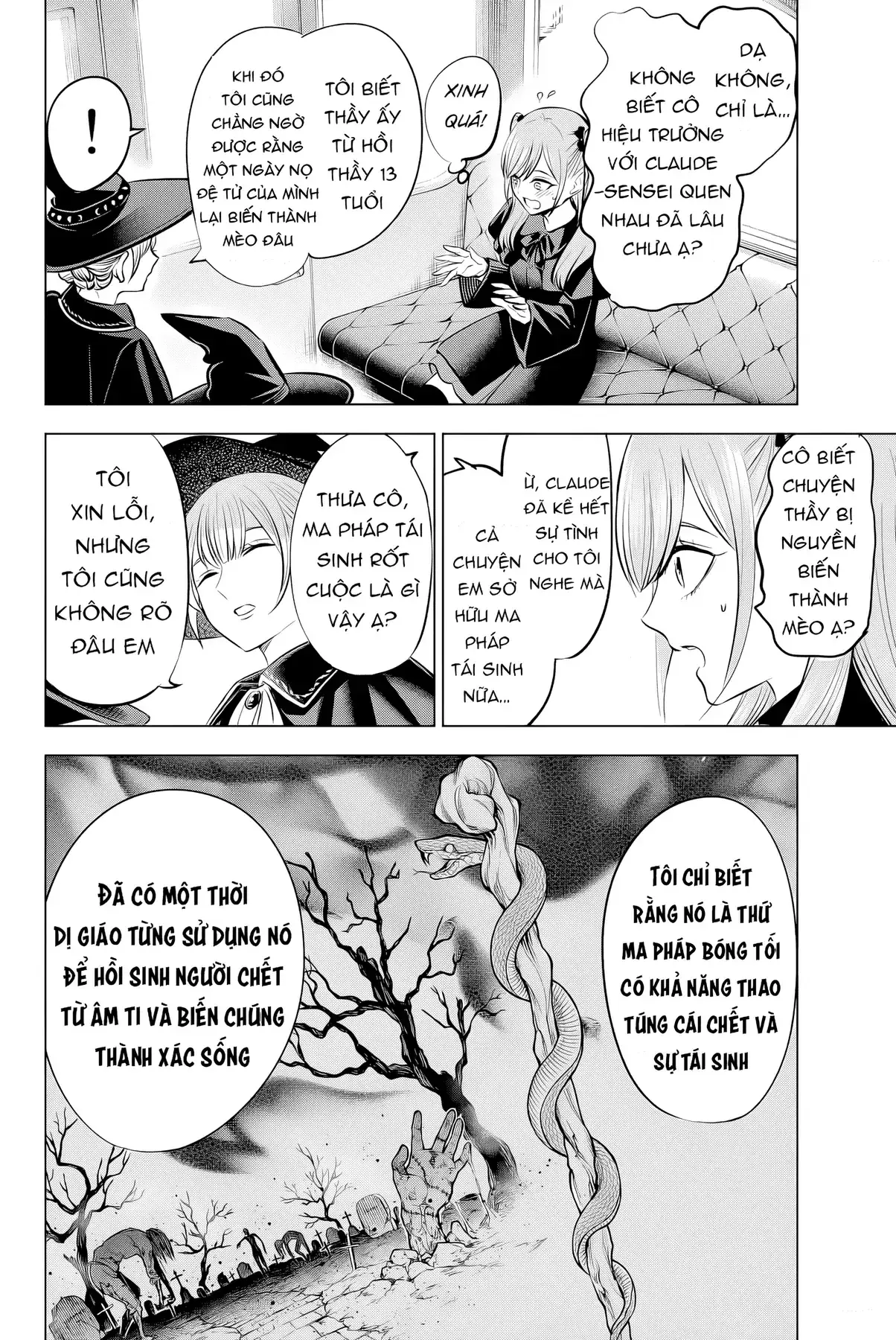 The Classroom Of A Black Cat And A Witch Chapter 33 - Trang 9
