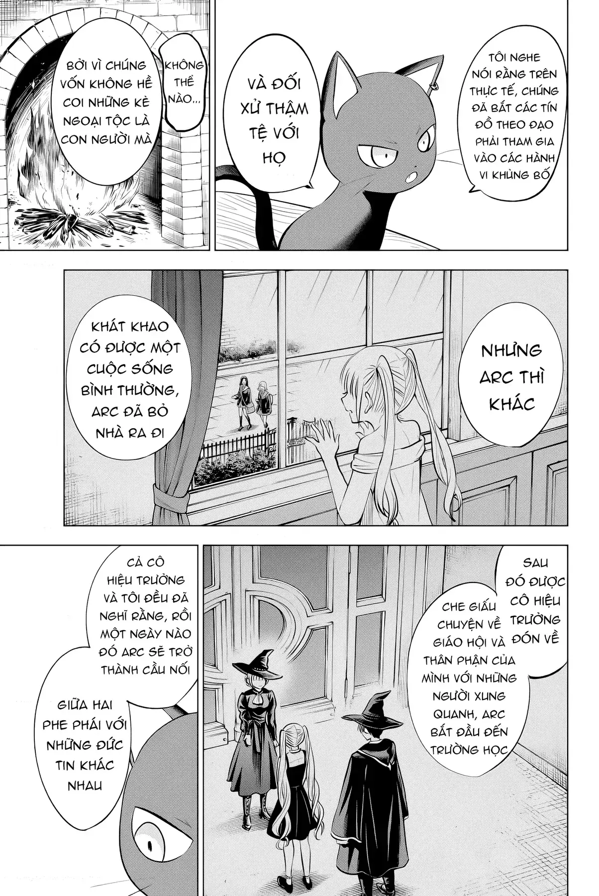 The Classroom Of A Black Cat And A Witch Chapter 34 - Trang 10