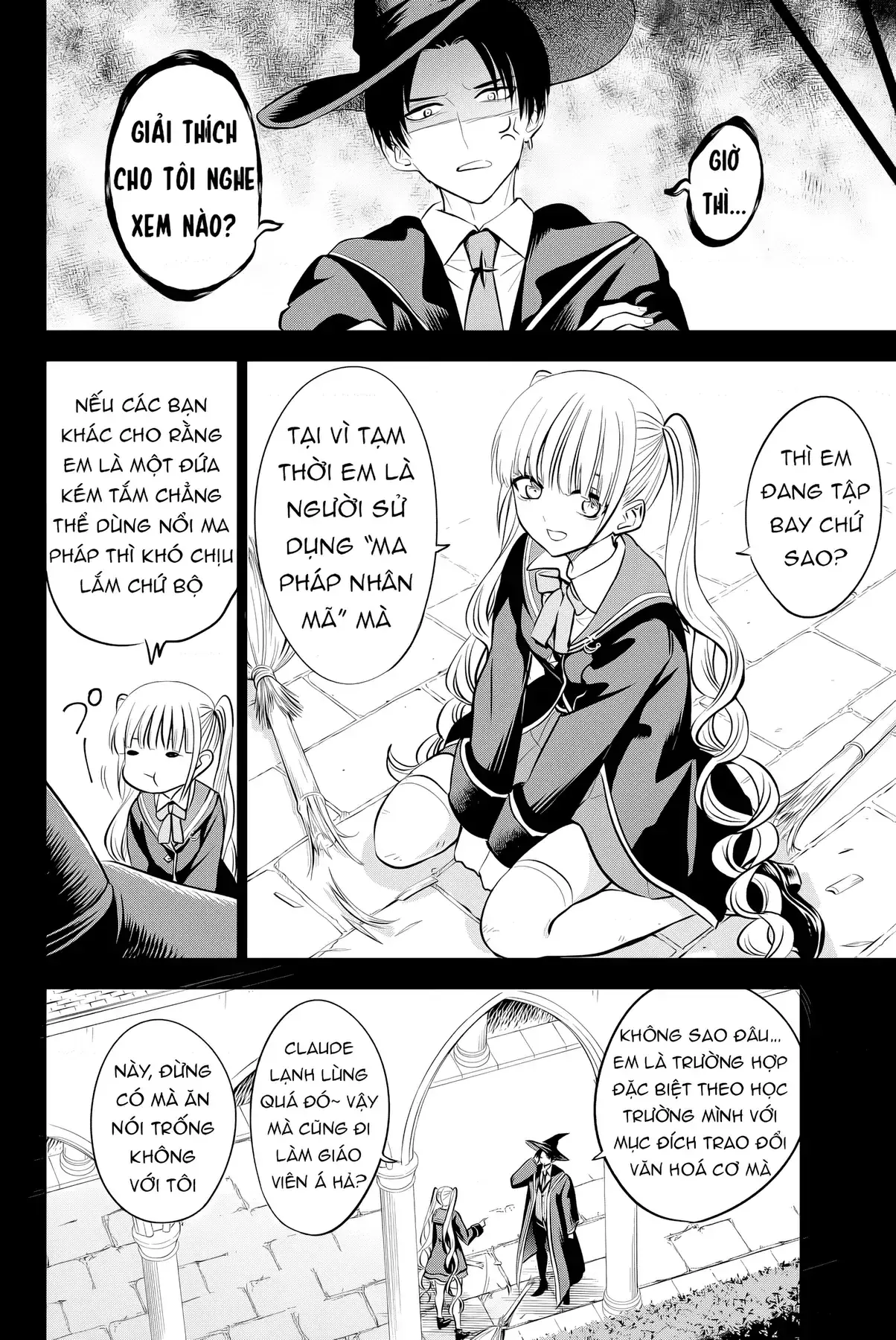 The Classroom Of A Black Cat And A Witch Chapter 34 - Trang 13