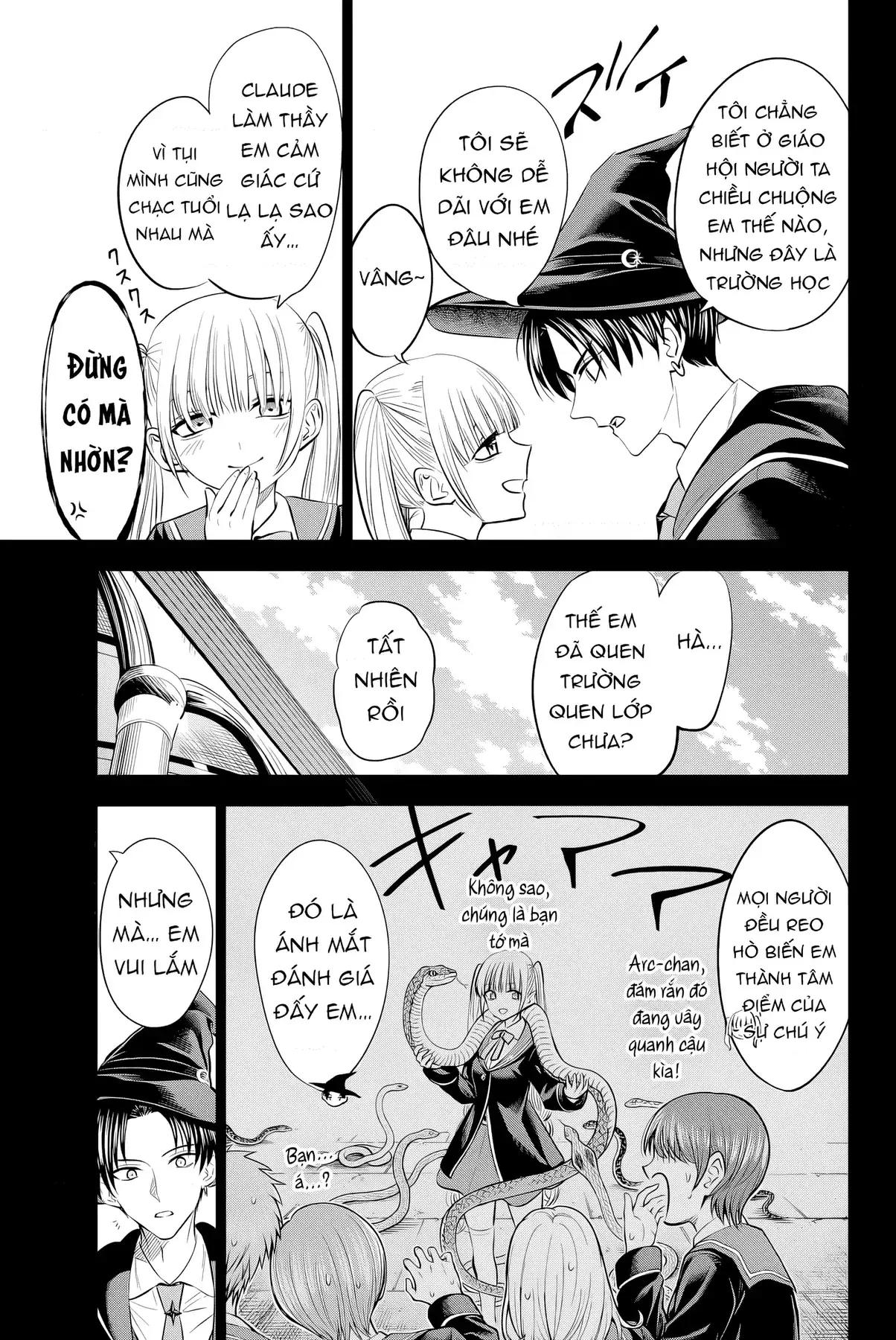 The Classroom Of A Black Cat And A Witch Chapter 34 - Trang 14