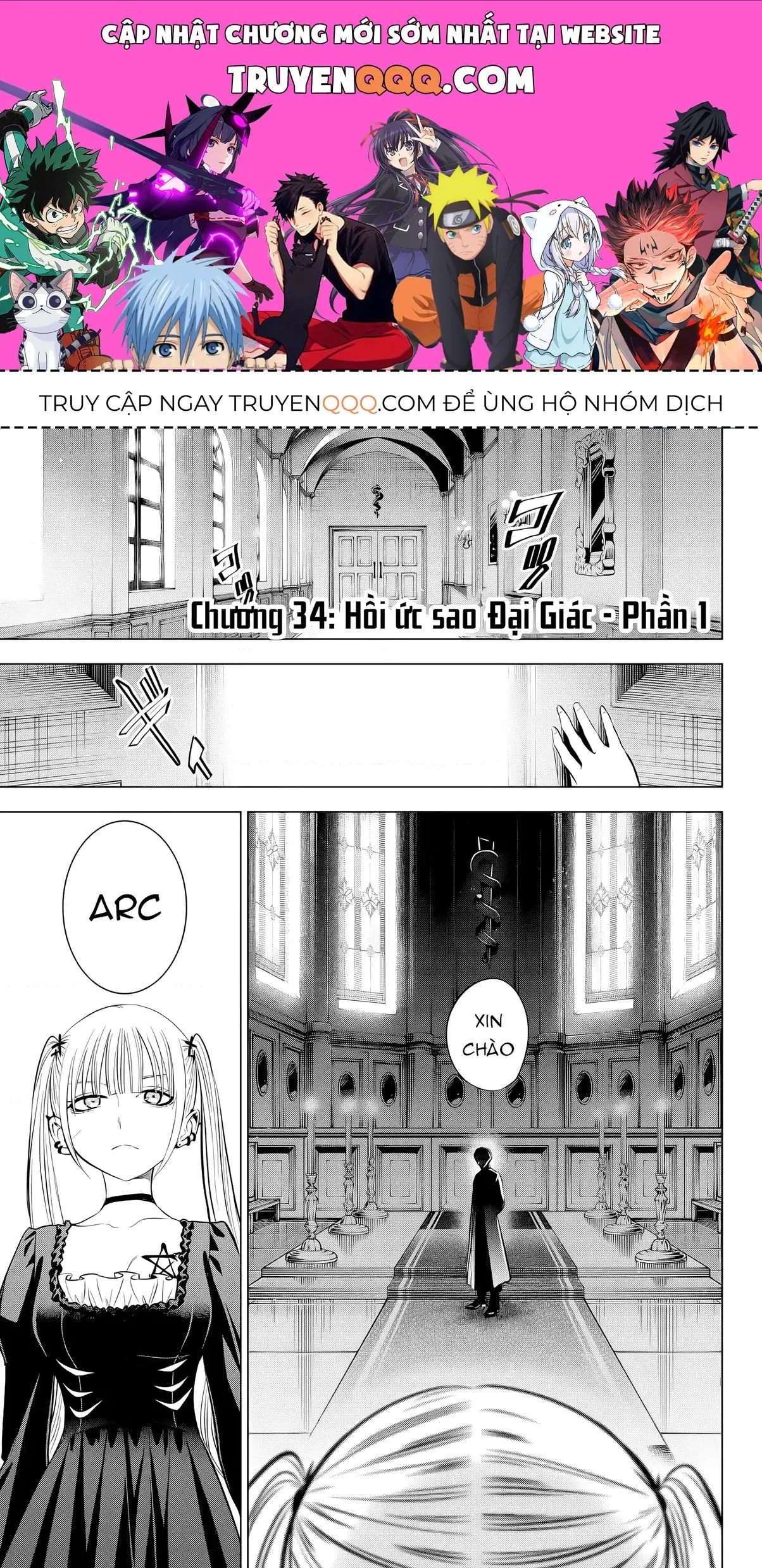 The Classroom Of A Black Cat And A Witch Chapter 34 - Trang 2