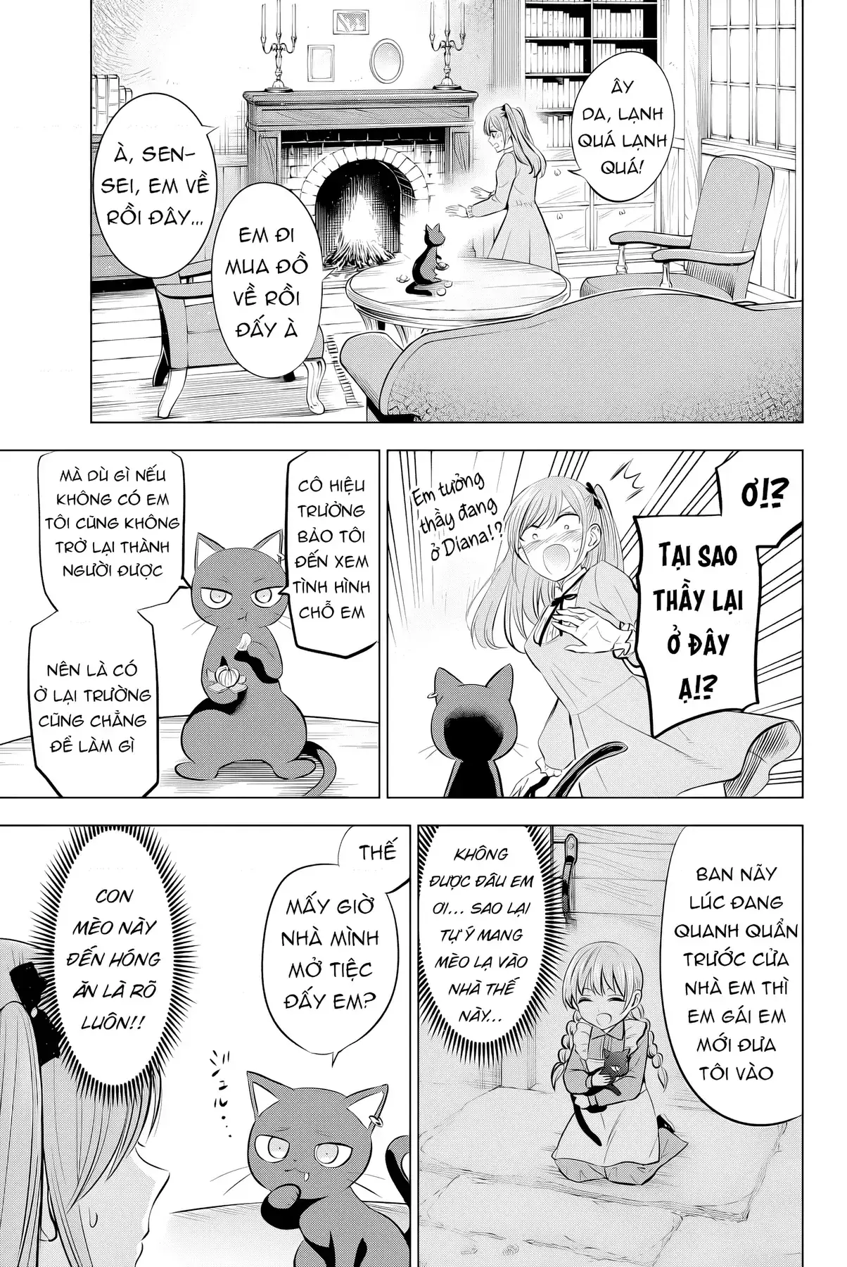 The Classroom Of A Black Cat And A Witch Chapter 34 - Trang 6