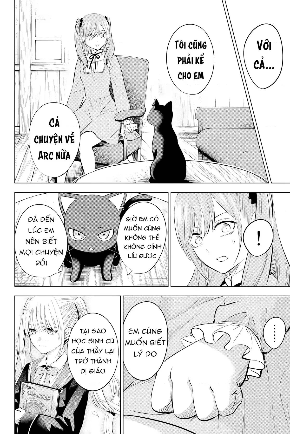The Classroom Of A Black Cat And A Witch Chapter 34 - Trang 7