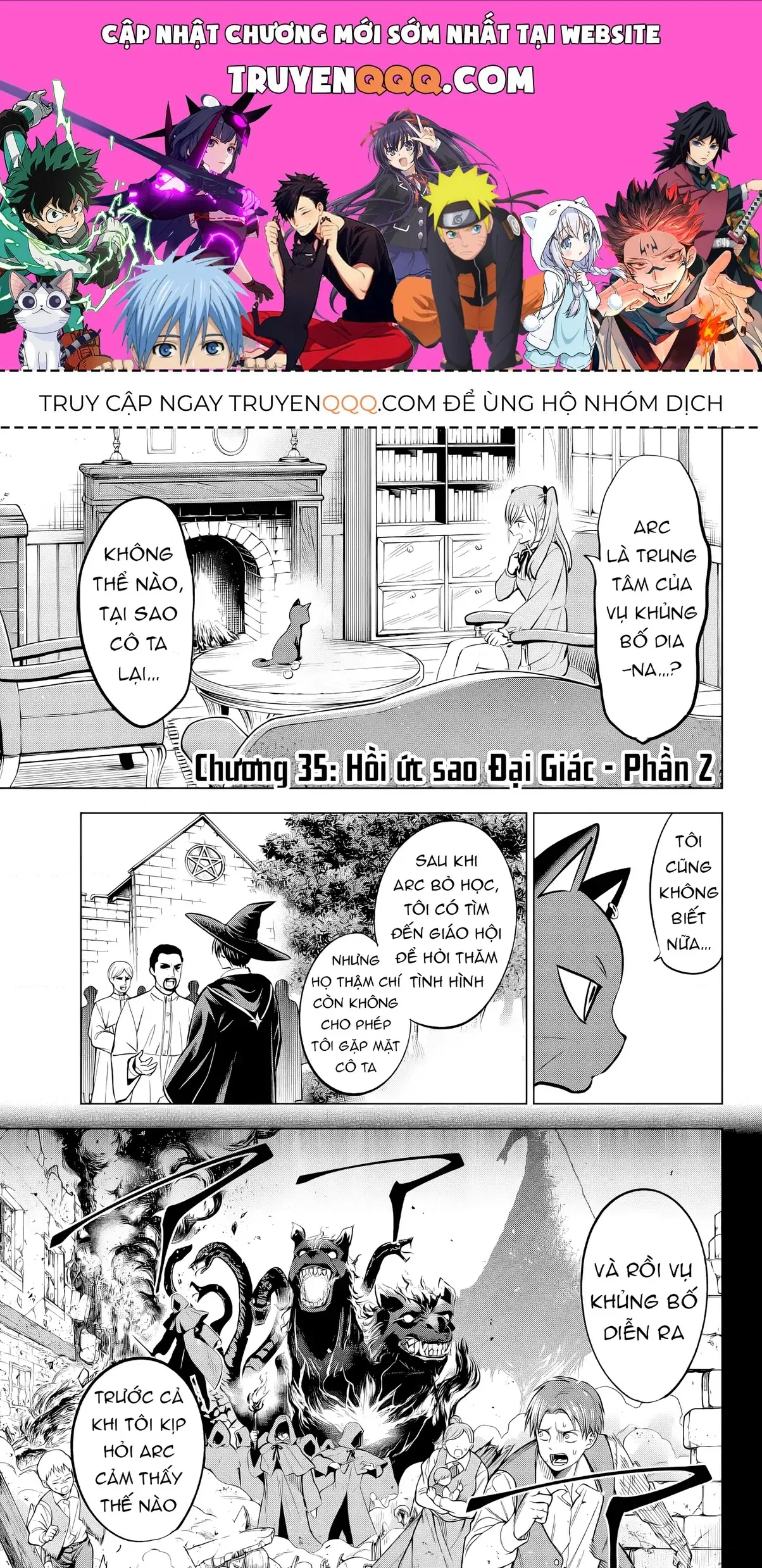 The Classroom Of A Black Cat And A Witch Chapter 35 - Trang 2