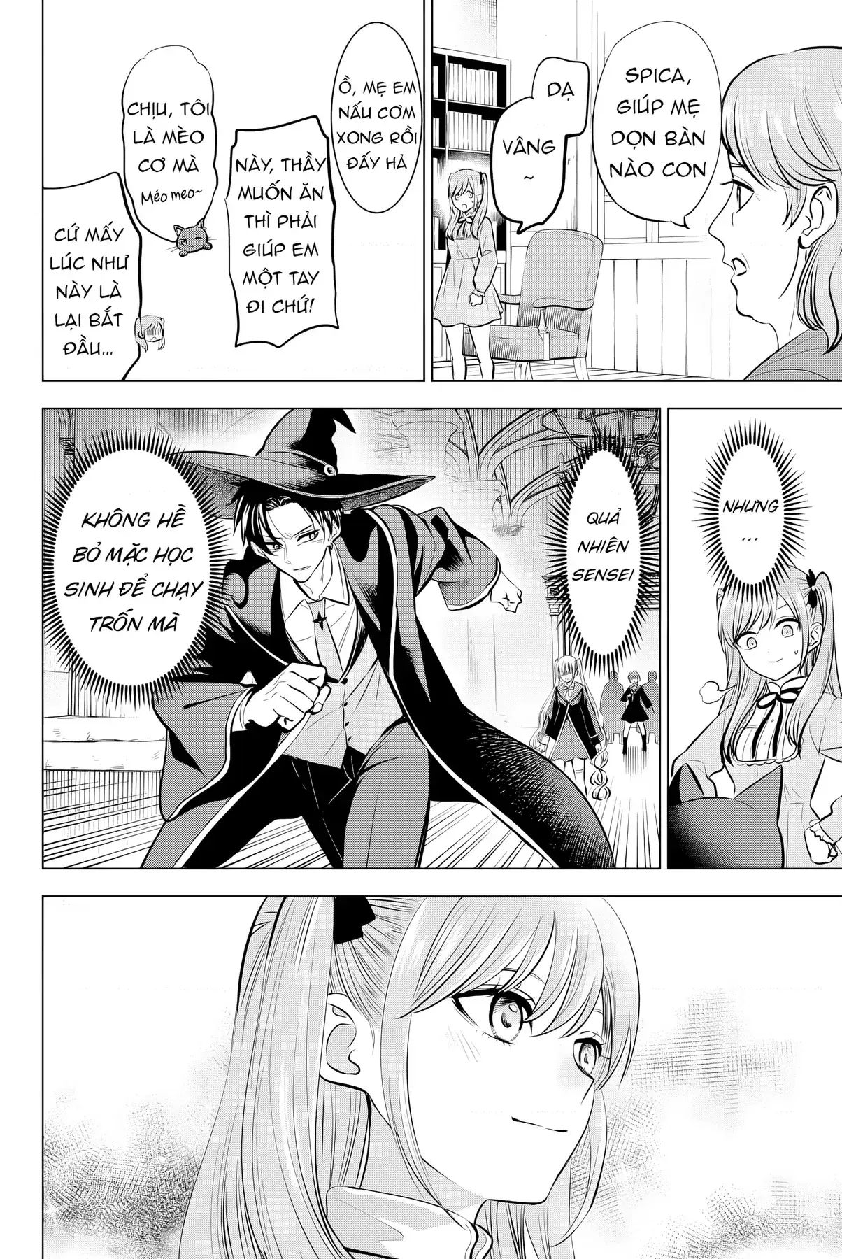 The Classroom Of A Black Cat And A Witch Chapter 35 - Trang 21