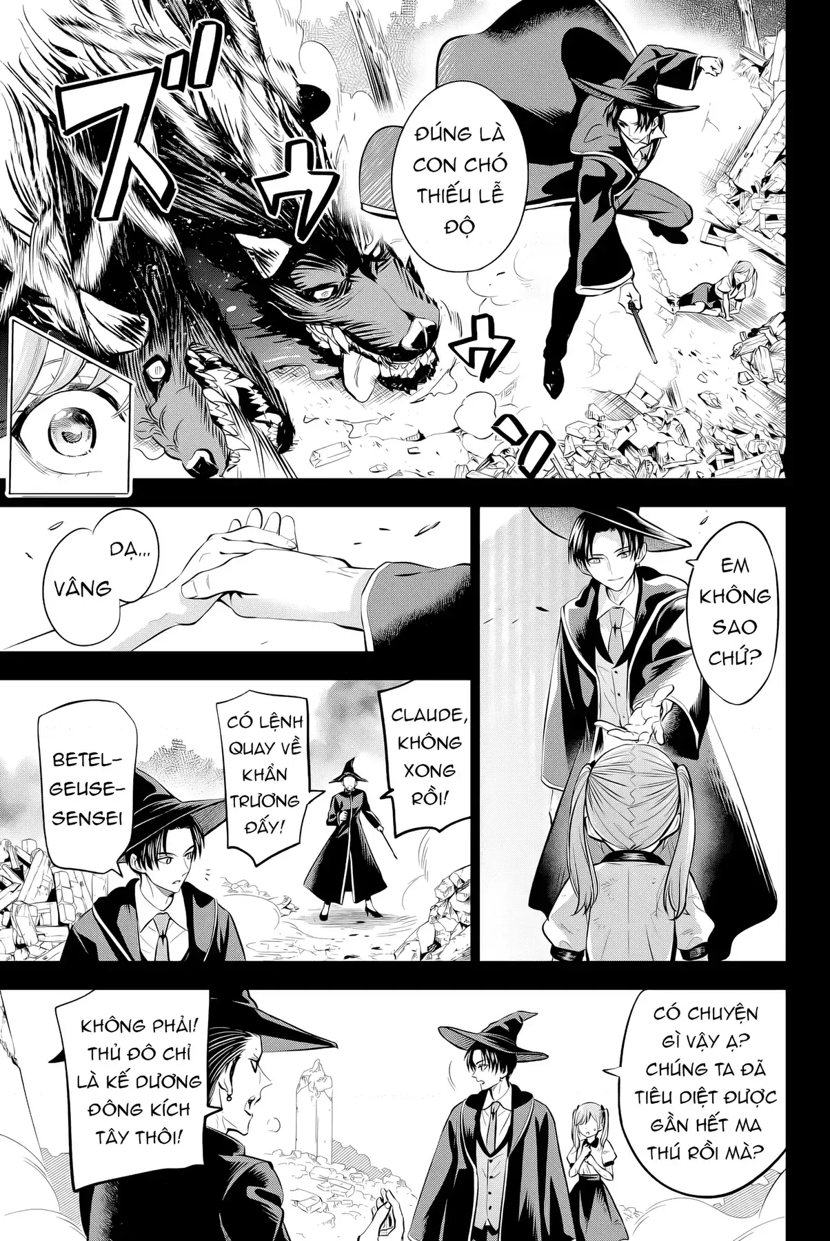 The Classroom Of A Black Cat And A Witch Chapter 35 - Trang 4