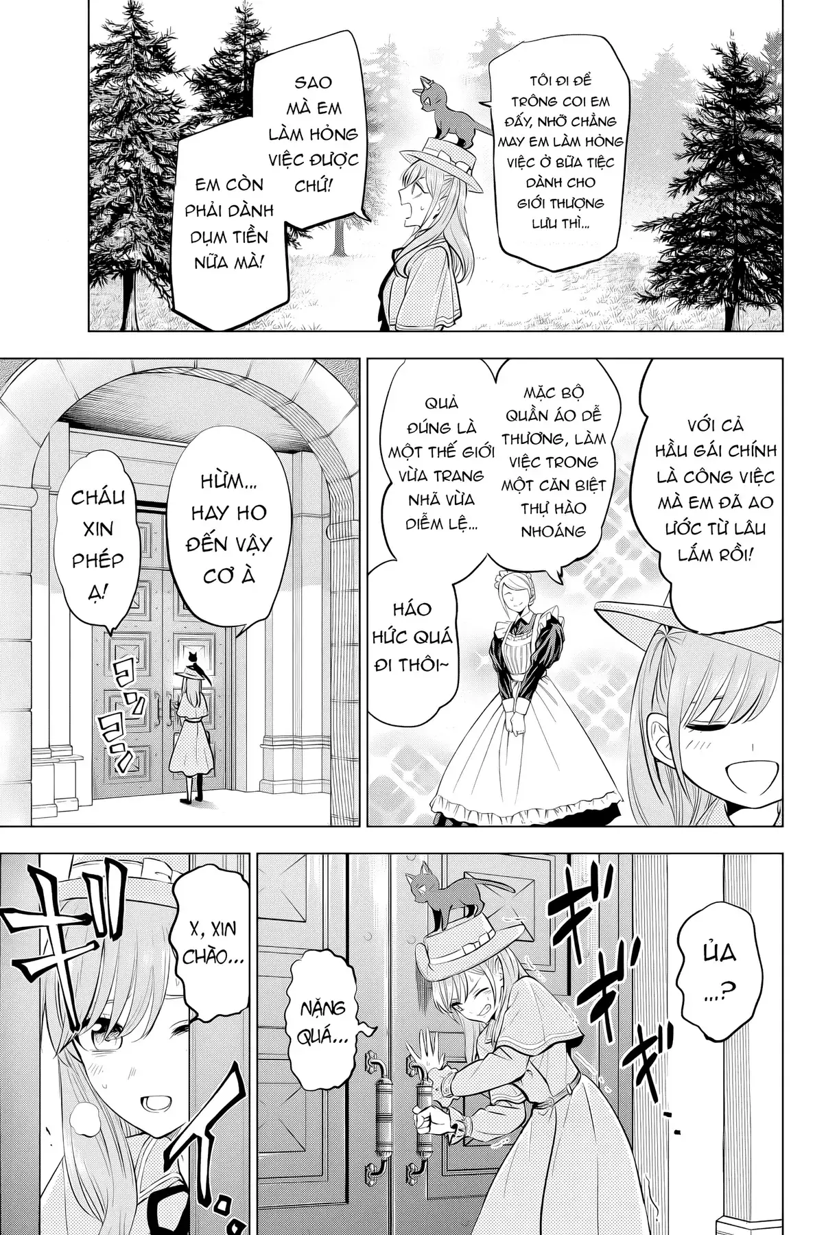 The Classroom Of A Black Cat And A Witch Chapter 37 - Trang 4