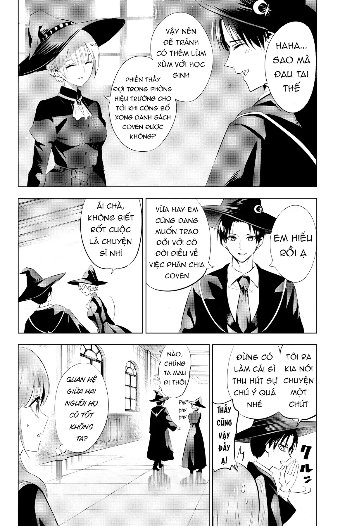 The Classroom Of A Black Cat And A Witch Chapter 4 - Trang 10