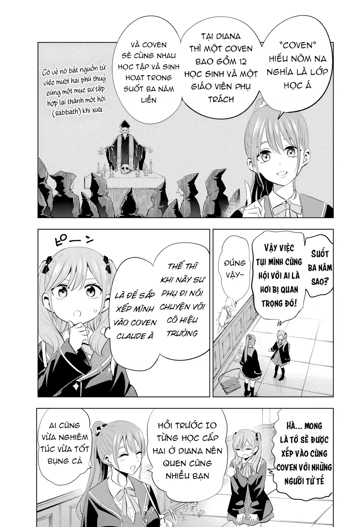 The Classroom Of A Black Cat And A Witch Chapter 4 - Trang 15