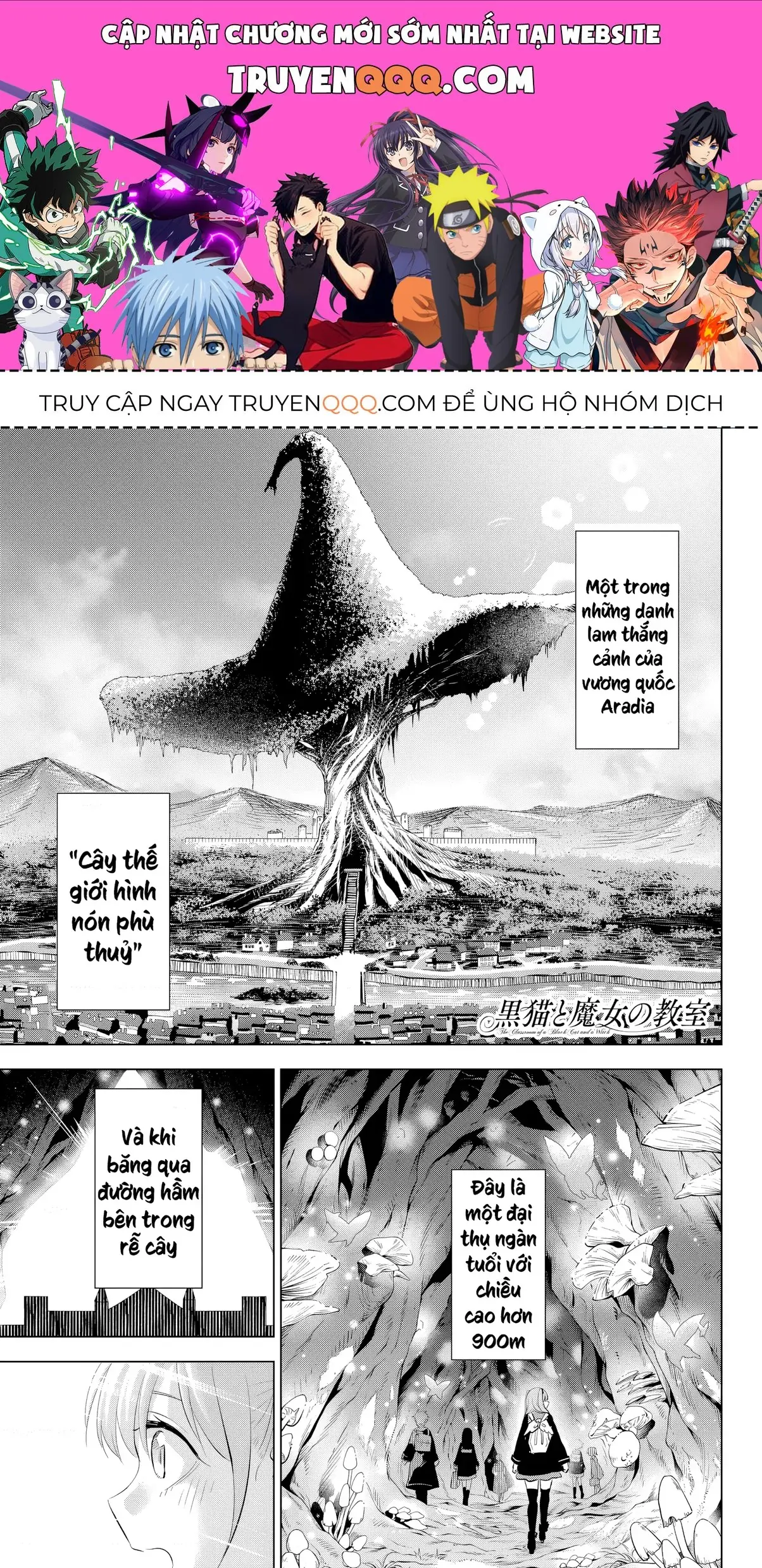 The Classroom Of A Black Cat And A Witch Chapter 4 - Trang 2