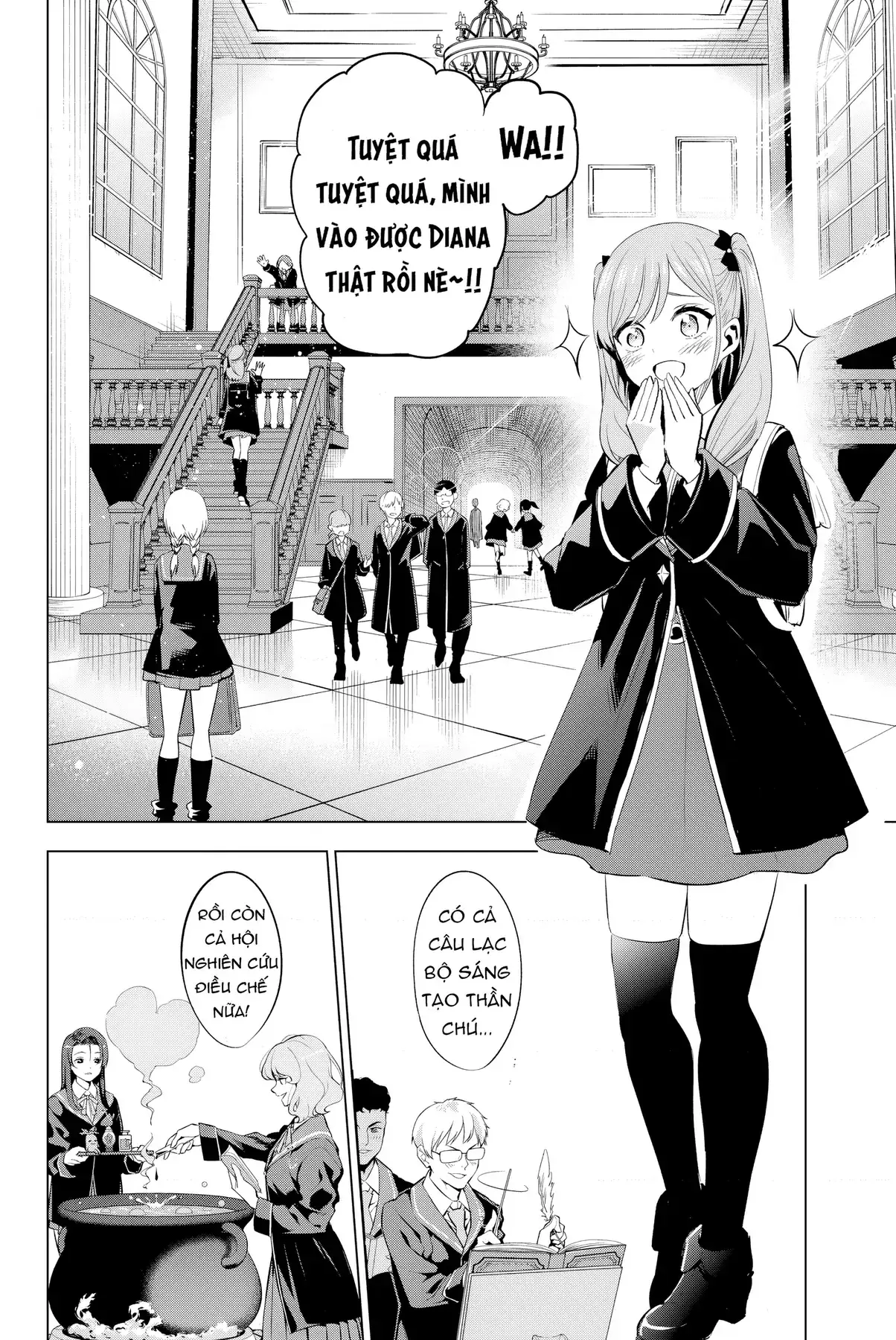 The Classroom Of A Black Cat And A Witch Chapter 4 - Trang 4