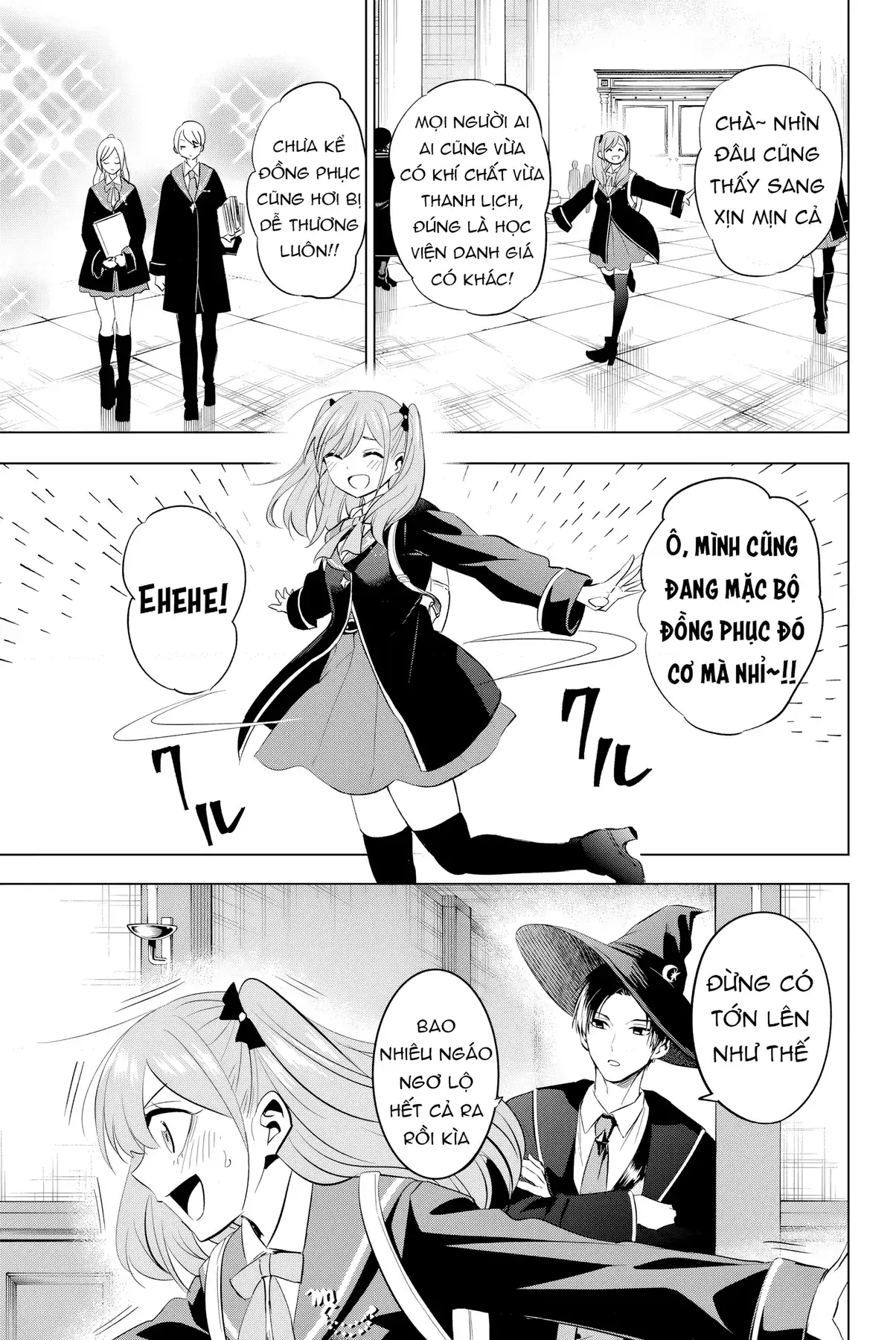 The Classroom Of A Black Cat And A Witch Chapter 4 - Trang 5