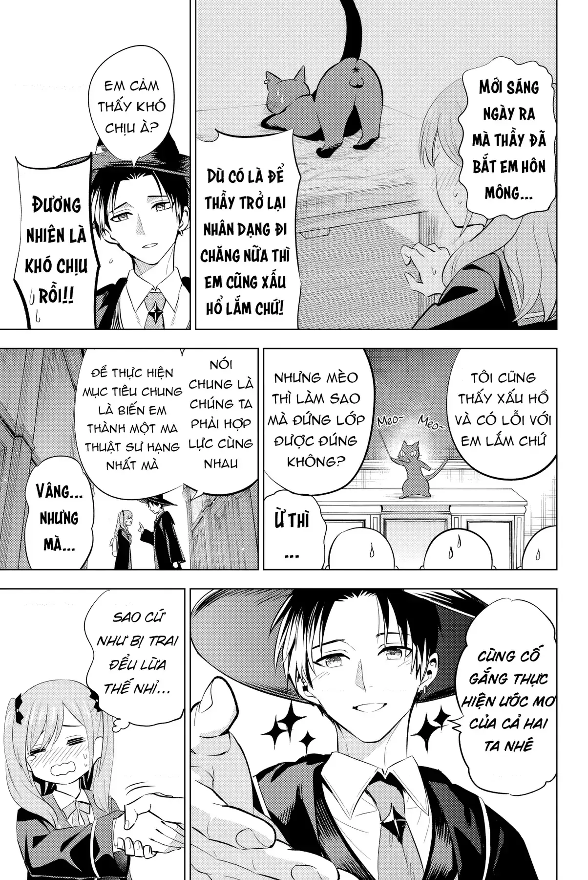 The Classroom Of A Black Cat And A Witch Chapter 4 - Trang 7