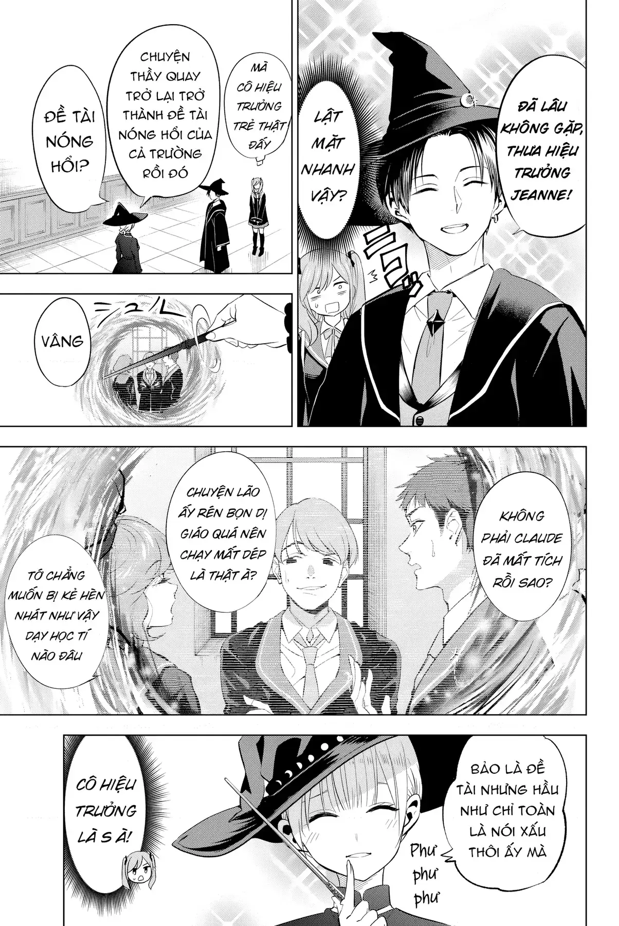 The Classroom Of A Black Cat And A Witch Chapter 4 - Trang 9