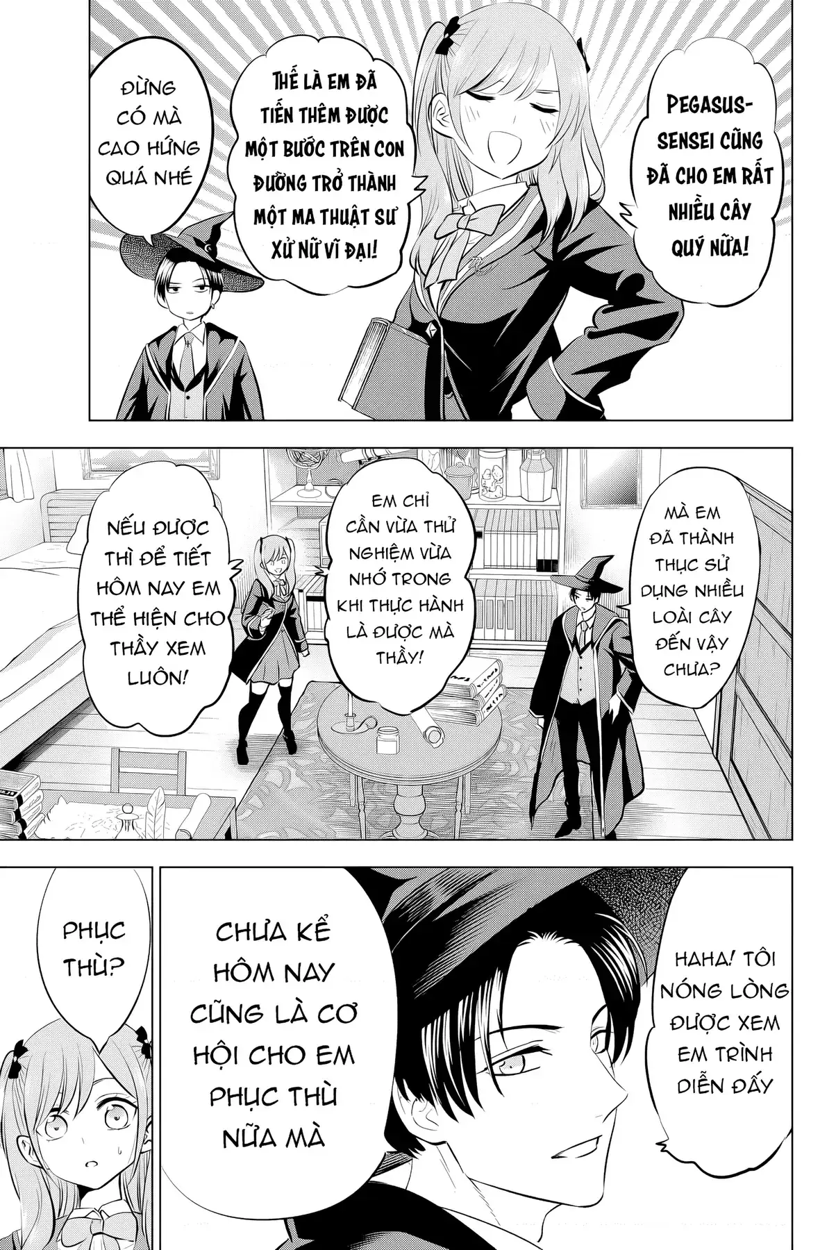The Classroom Of A Black Cat And A Witch Chapter 40 - Trang 4