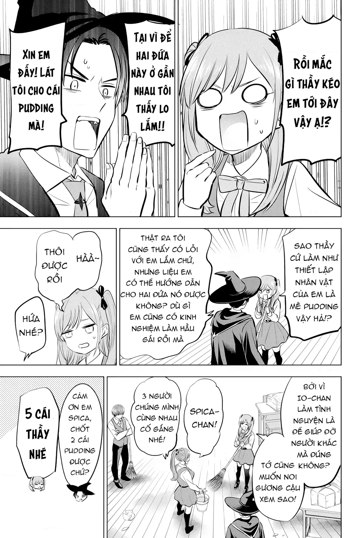 The Classroom Of A Black Cat And A Witch Chapter 41 - Trang 10