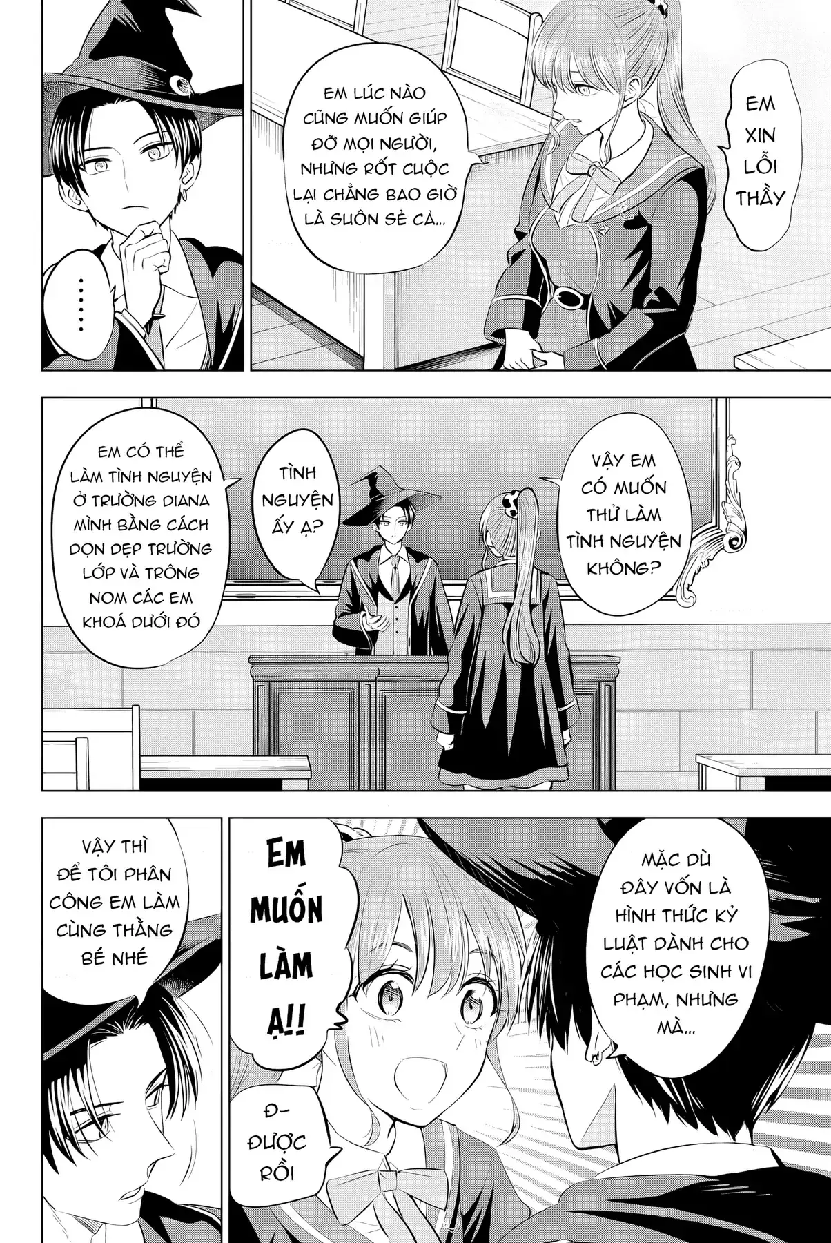 The Classroom Of A Black Cat And A Witch Chapter 41 - Trang 7