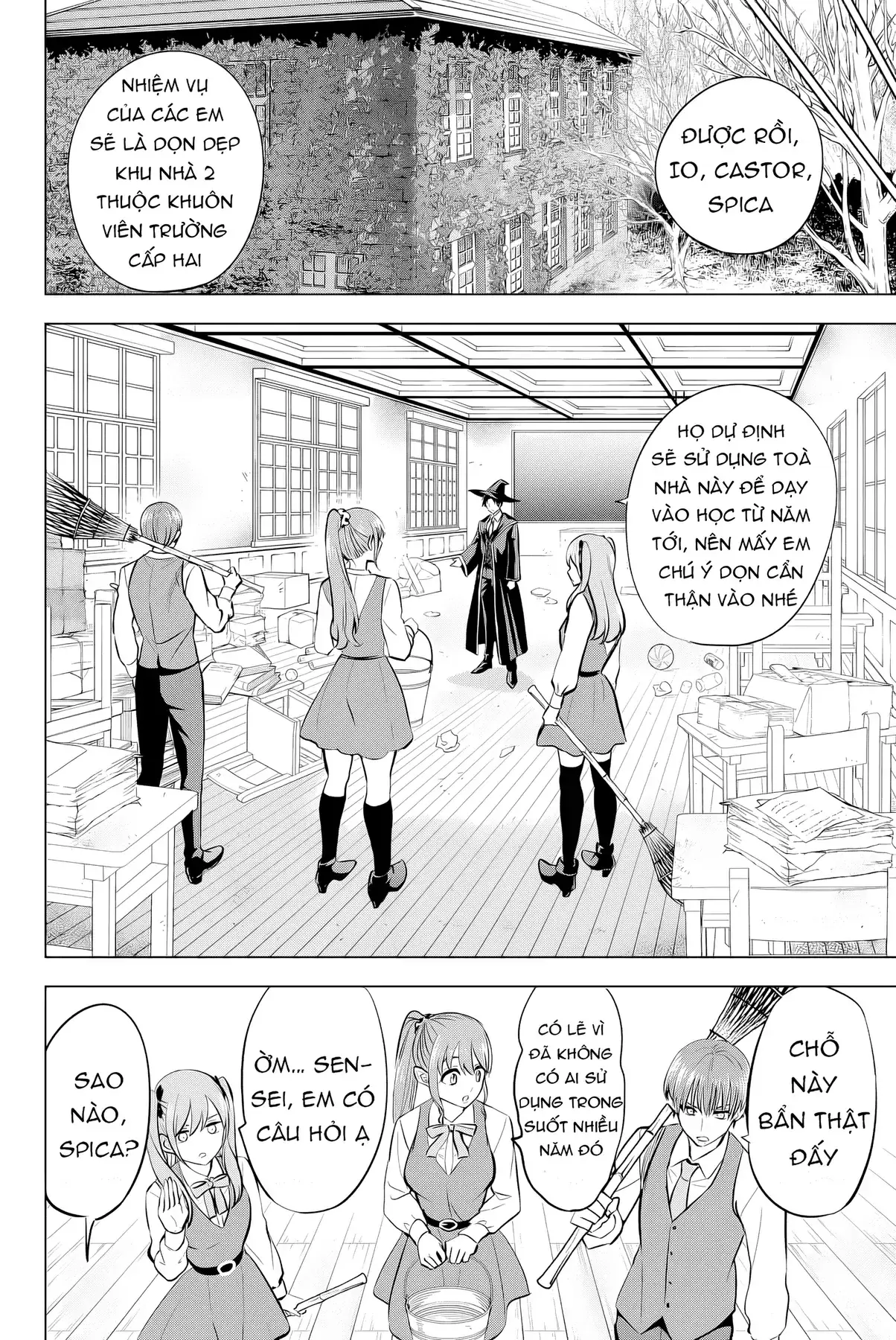 The Classroom Of A Black Cat And A Witch Chapter 41 - Trang 9