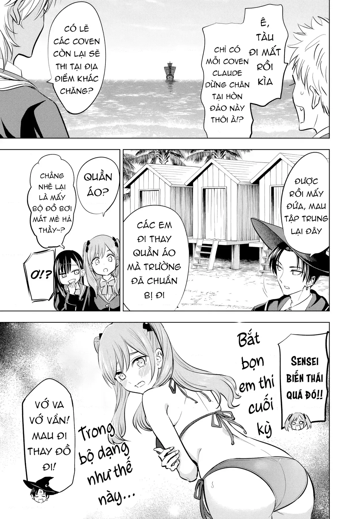 The Classroom Of A Black Cat And A Witch Chapter 45 - Trang 5