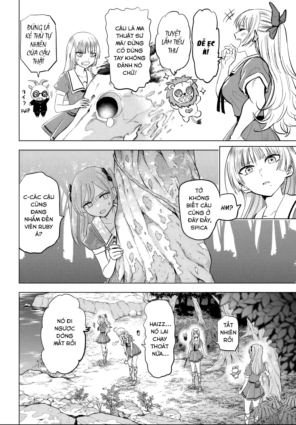 The Classroom Of A Black Cat And A Witch Chapter 49 - Trang 13