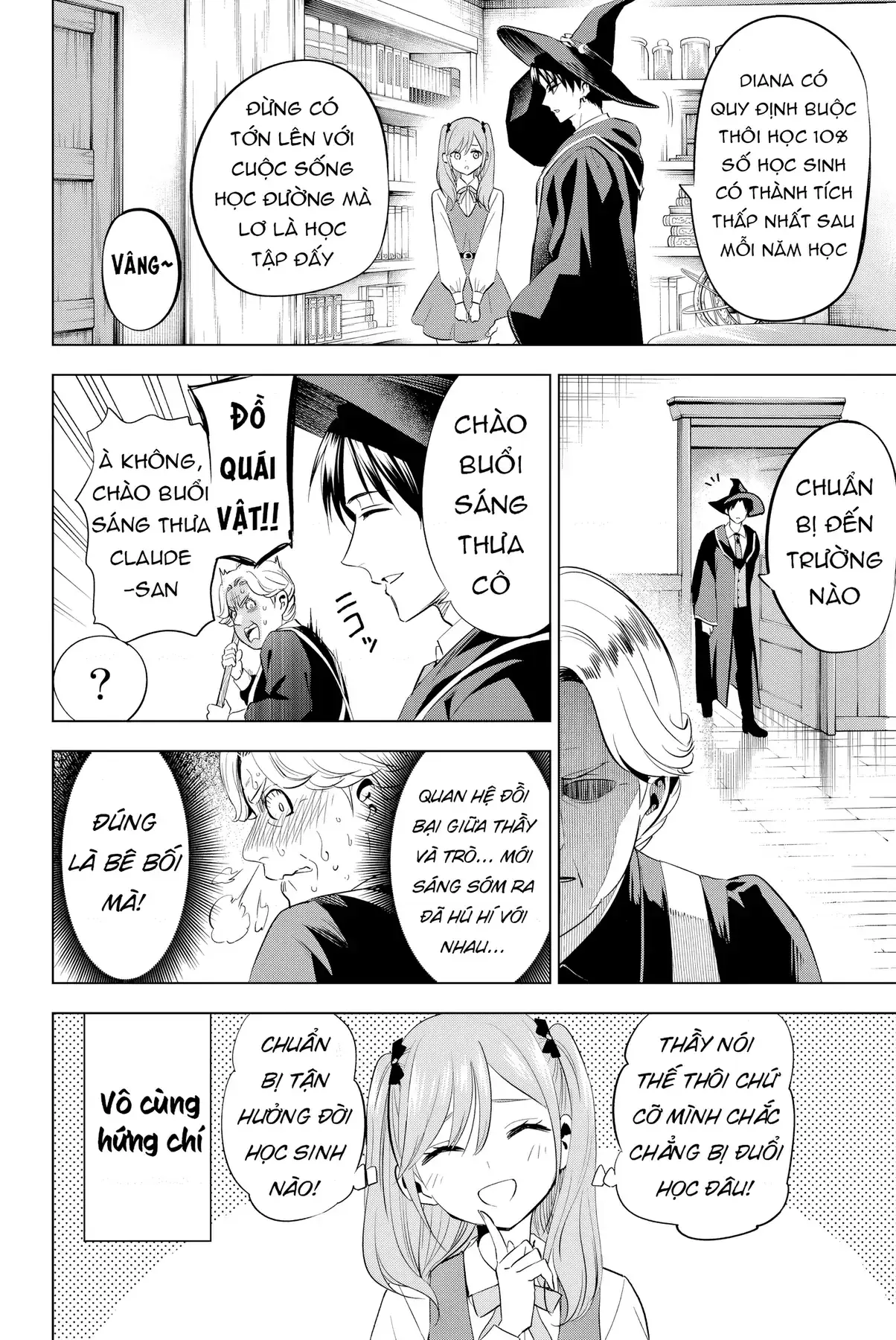 The Classroom Of A Black Cat And A Witch Chapter 5 - Trang 10