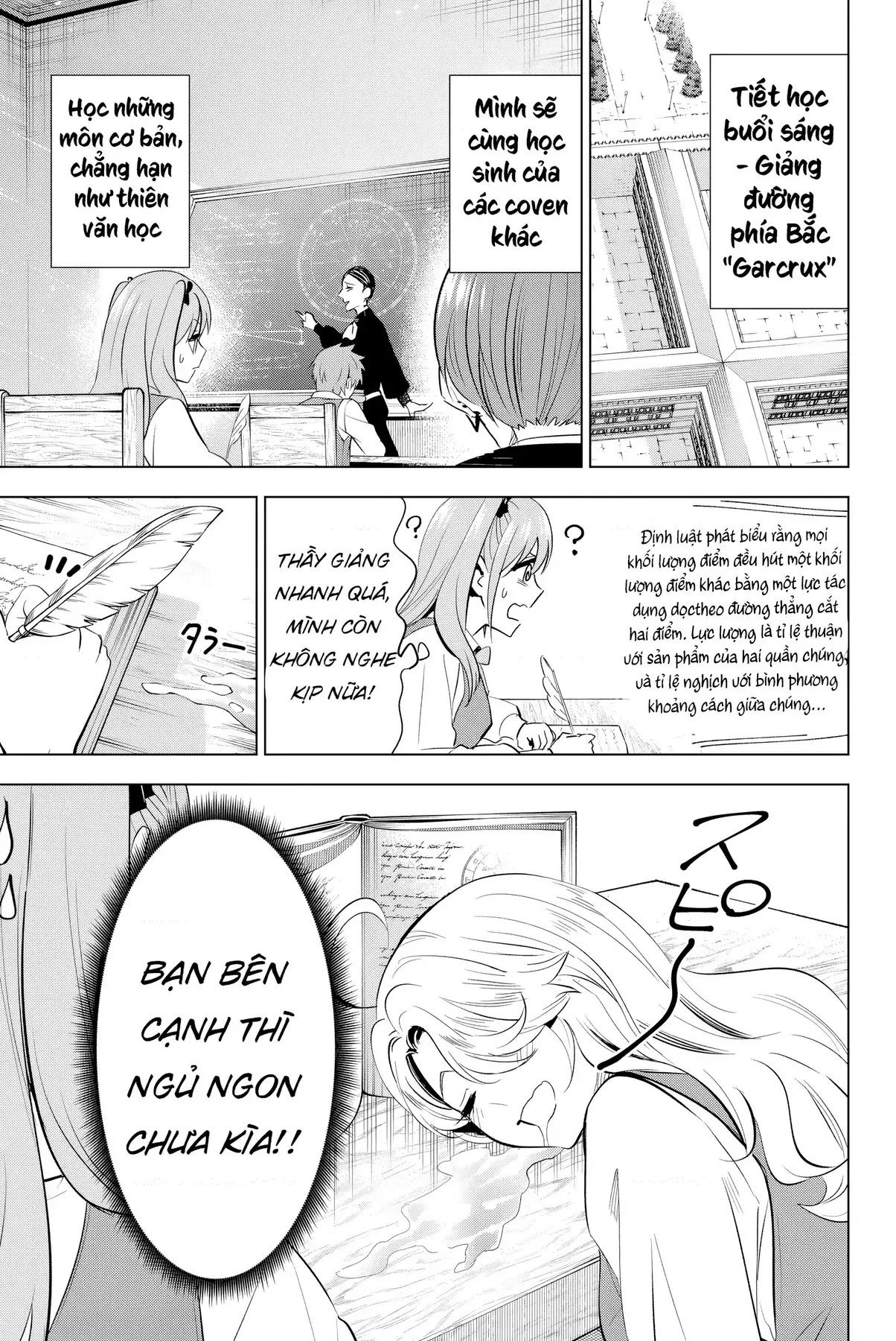 The Classroom Of A Black Cat And A Witch Chapter 5 - Trang 11
