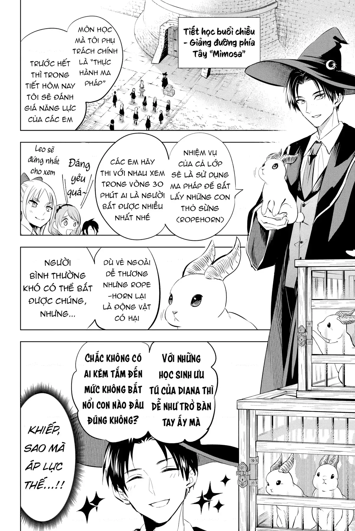 The Classroom Of A Black Cat And A Witch Chapter 5 - Trang 14