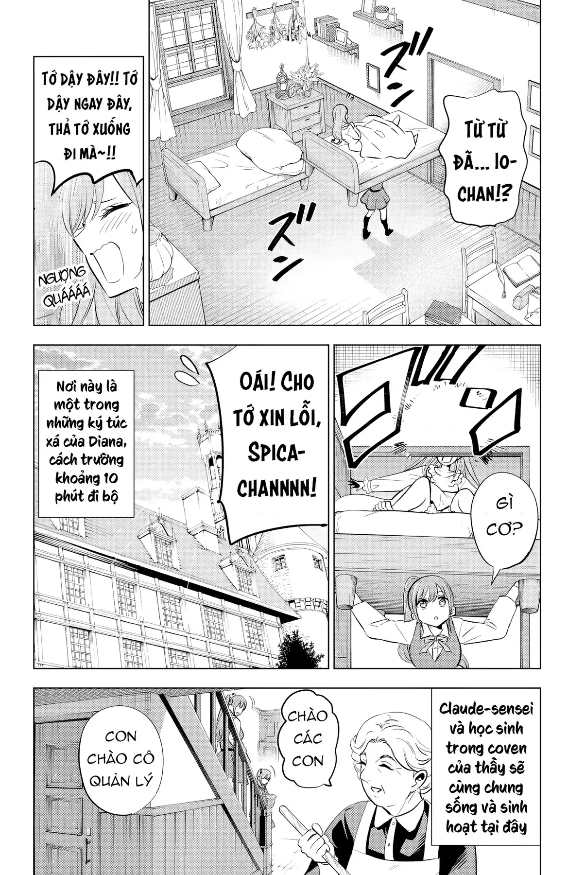 The Classroom Of A Black Cat And A Witch Chapter 5 - Trang 4