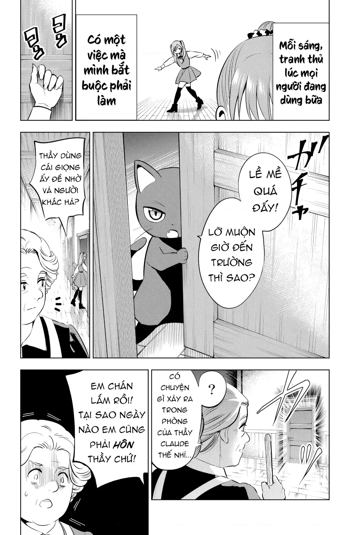 The Classroom Of A Black Cat And A Witch Chapter 5 - Trang 6