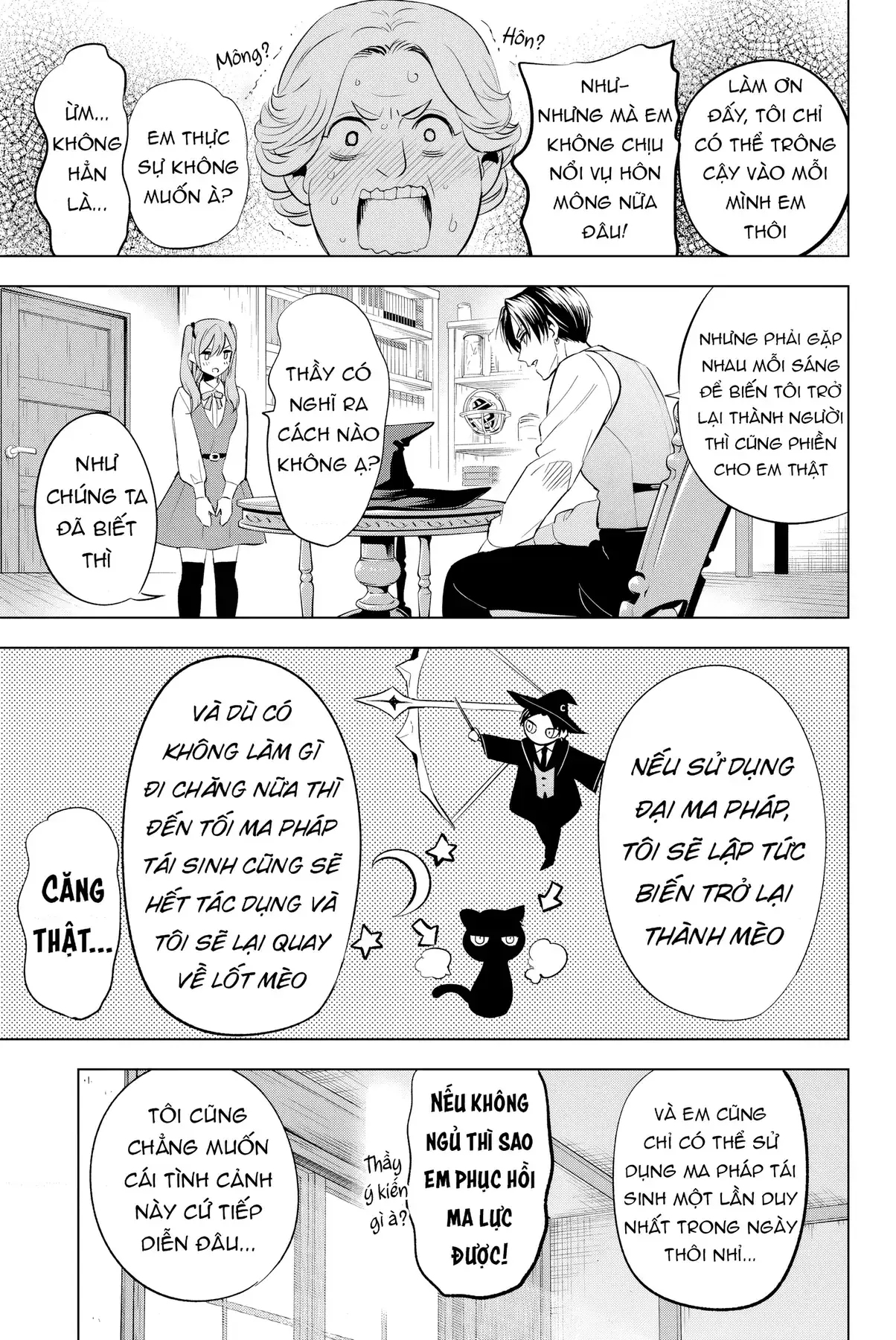The Classroom Of A Black Cat And A Witch Chapter 5 - Trang 7